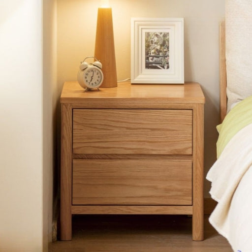 Oak Solid Wood Nordic Nightstand