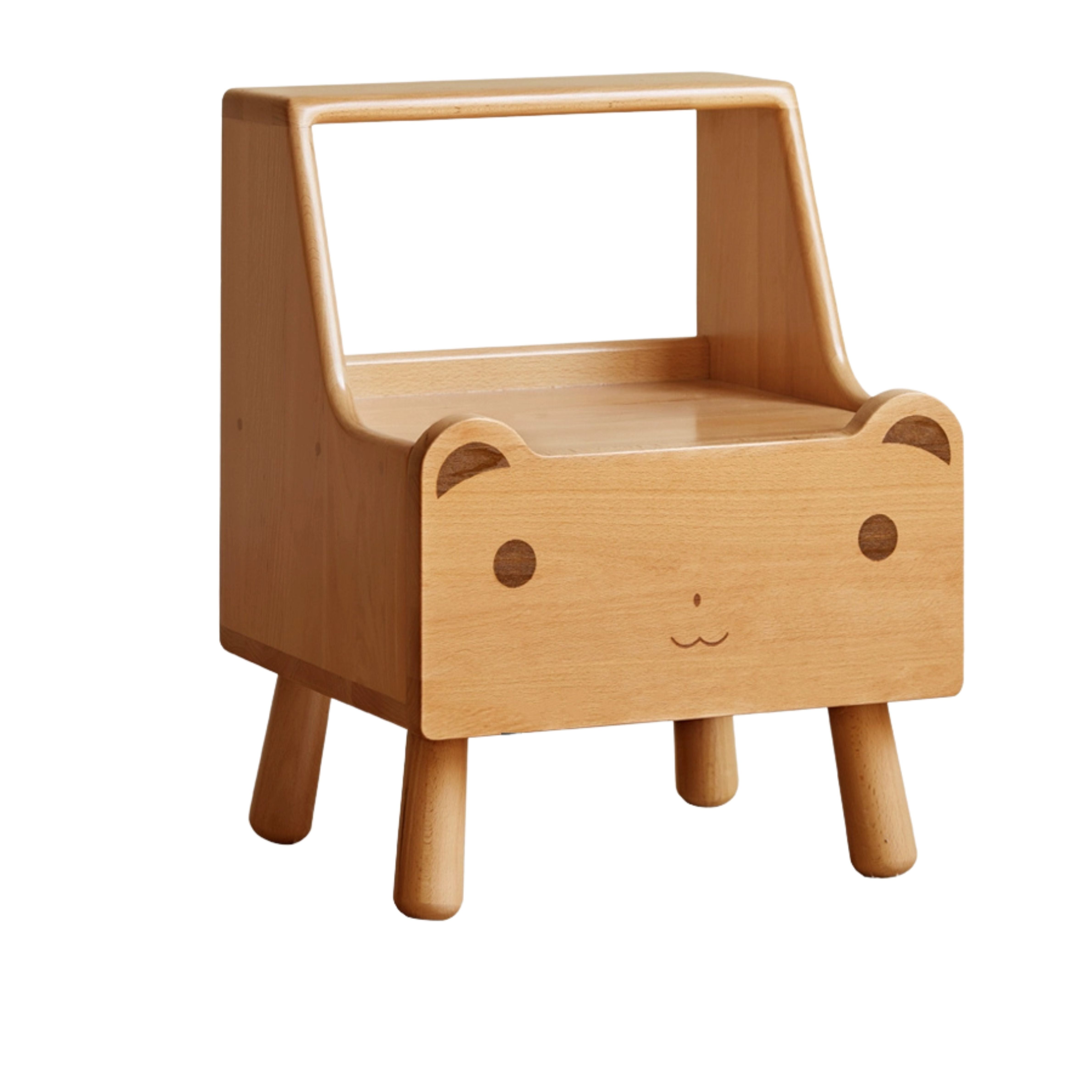 Beech Solid Wood Children's Nightstand