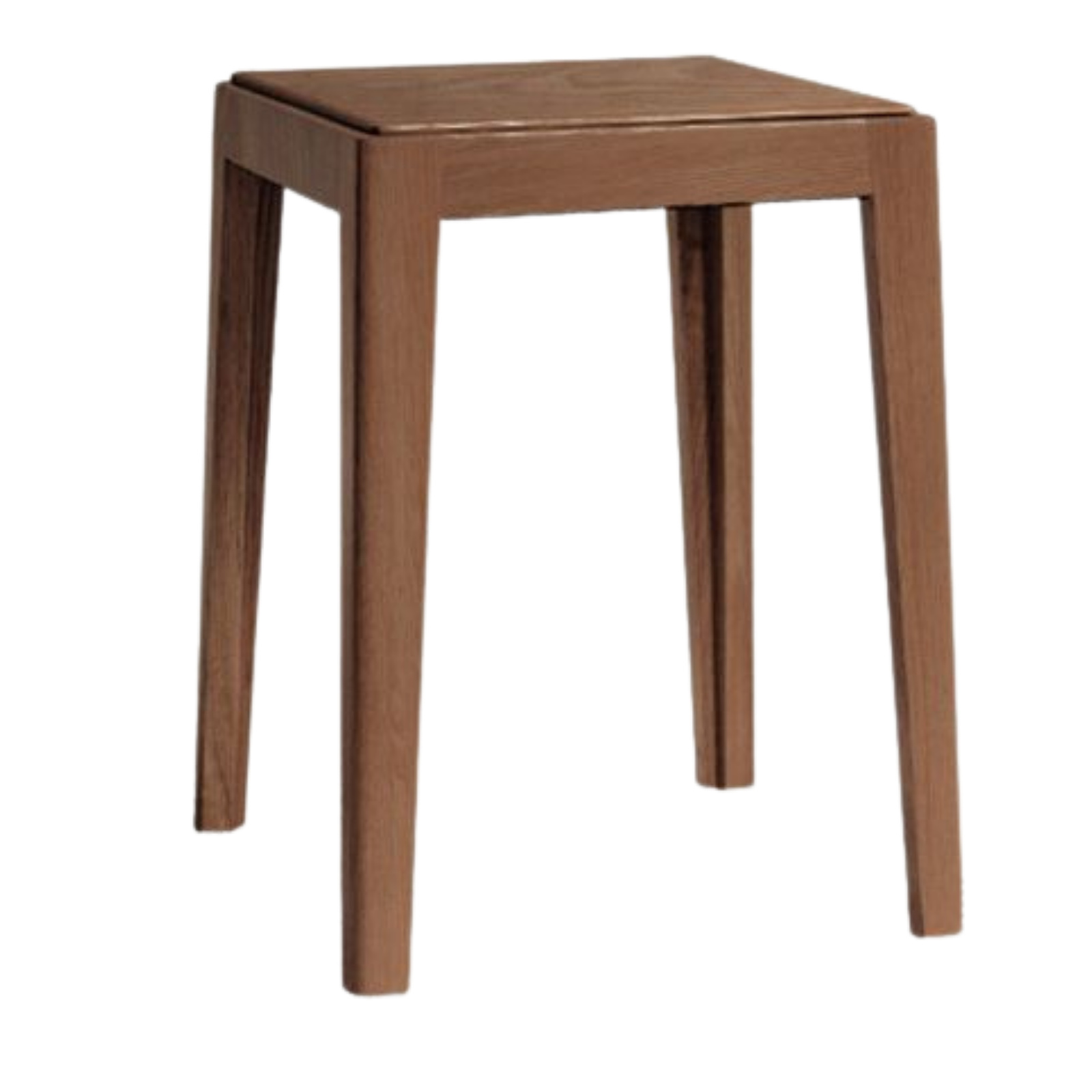 Beech Solid Wood Stackable Stool with Nordic Minimalist Design