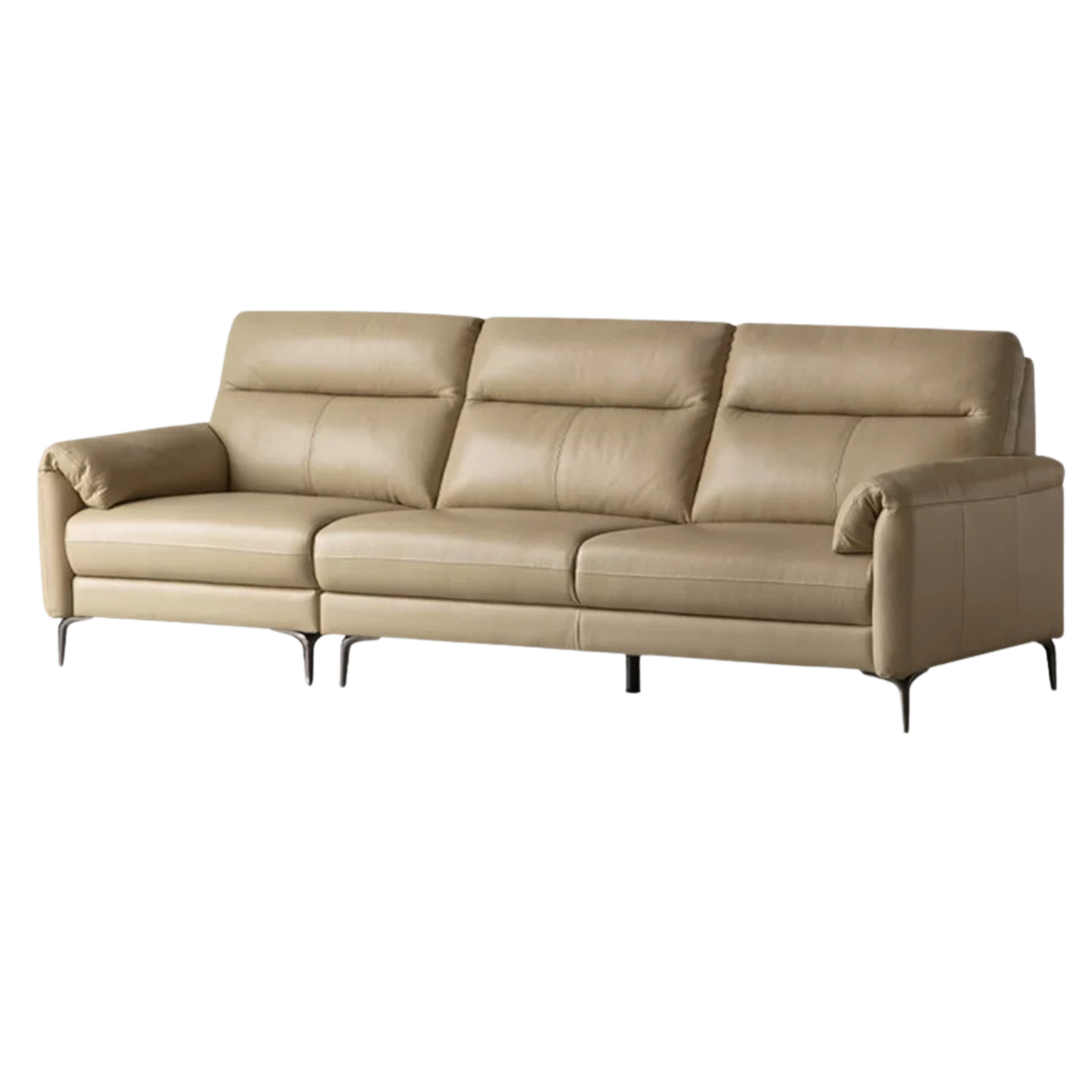 Genuine Leather Italian Normcore Modern Sofa