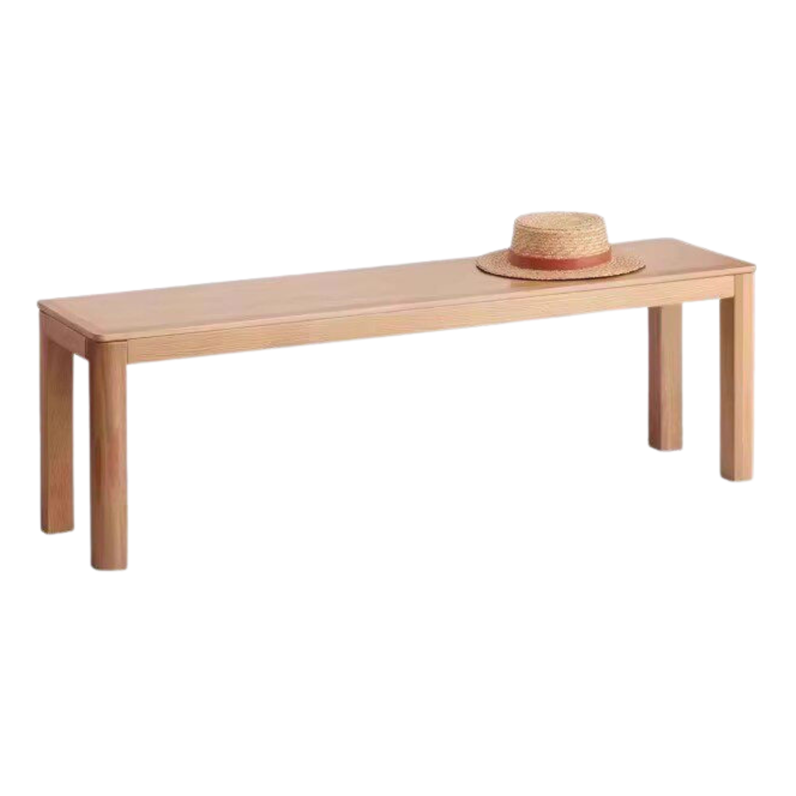 Ash, Oak Solid Wood Long Bench Nordic