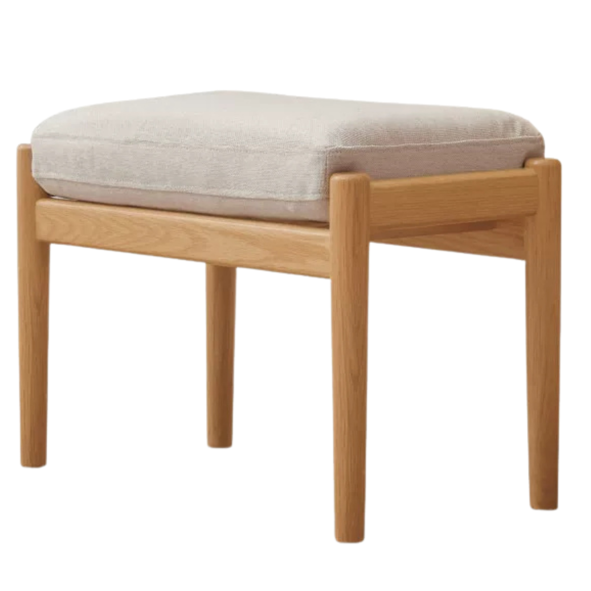 Oak Solid Wood Scandinavian Casual armChair
