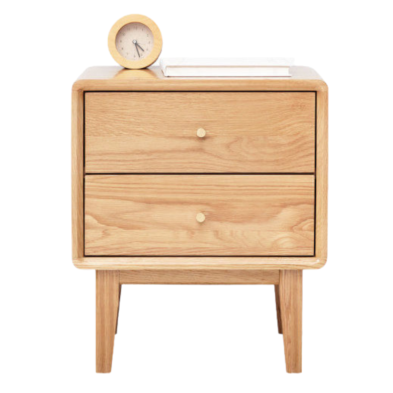 Beech, Oak, Rubberwood, Ash solid wood Nightstand