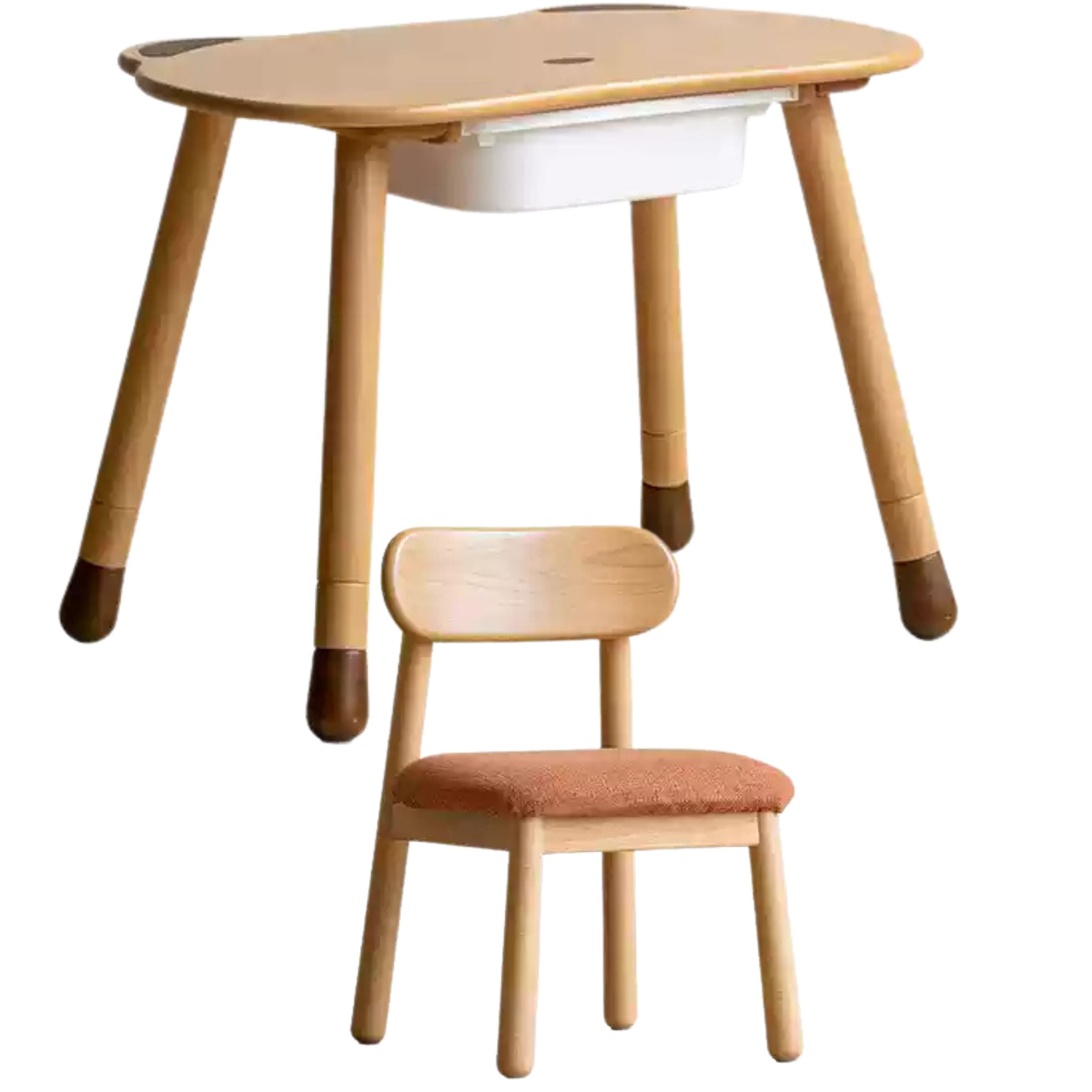 Beech Solid Wood Handmade Children's Table