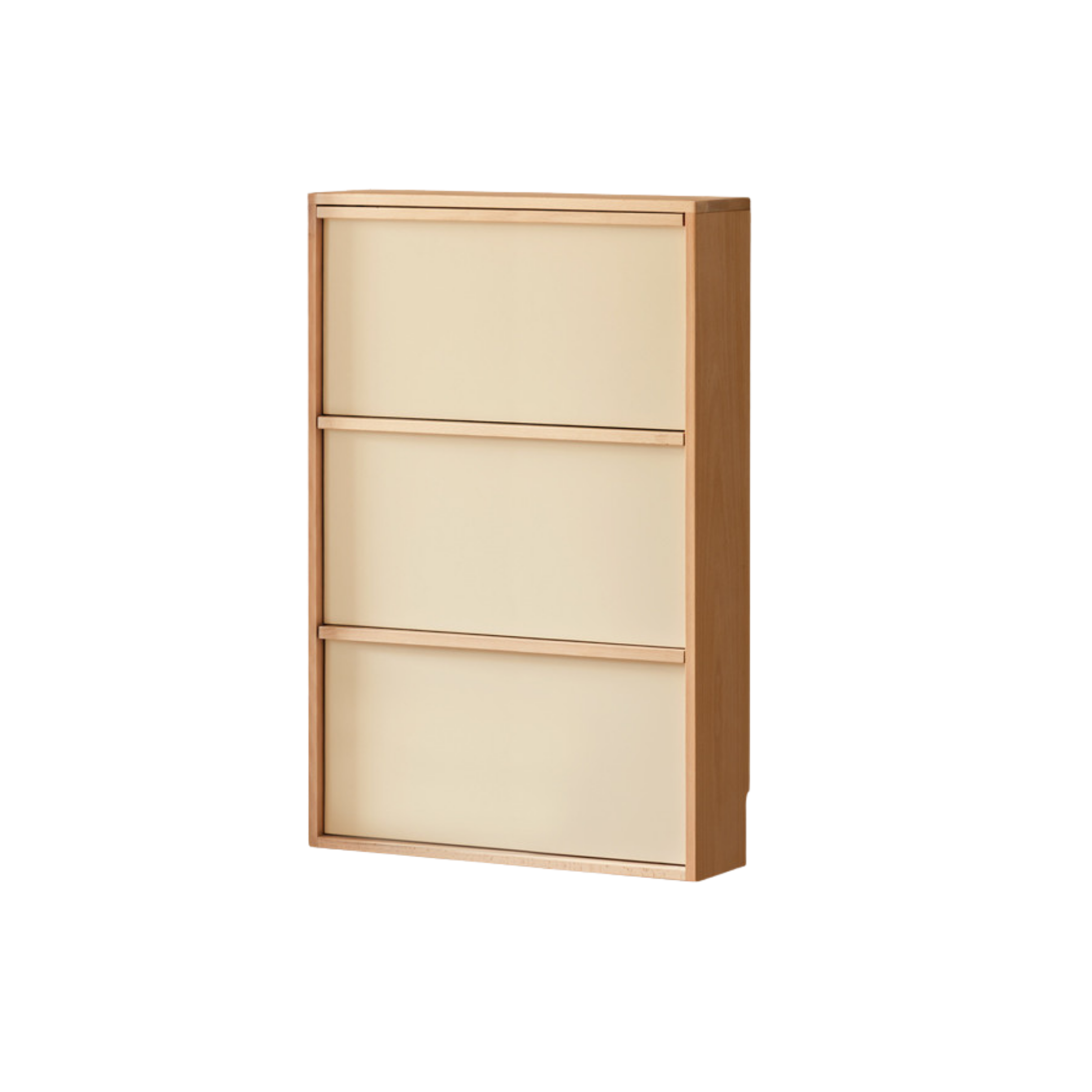 Beech Solid Wood Shoe Cabinet Hallway Cabinet