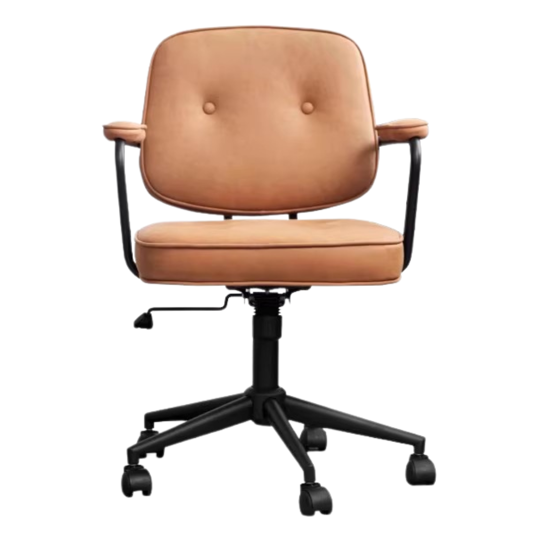 Genuine Leather, Technical fabric Office chair: