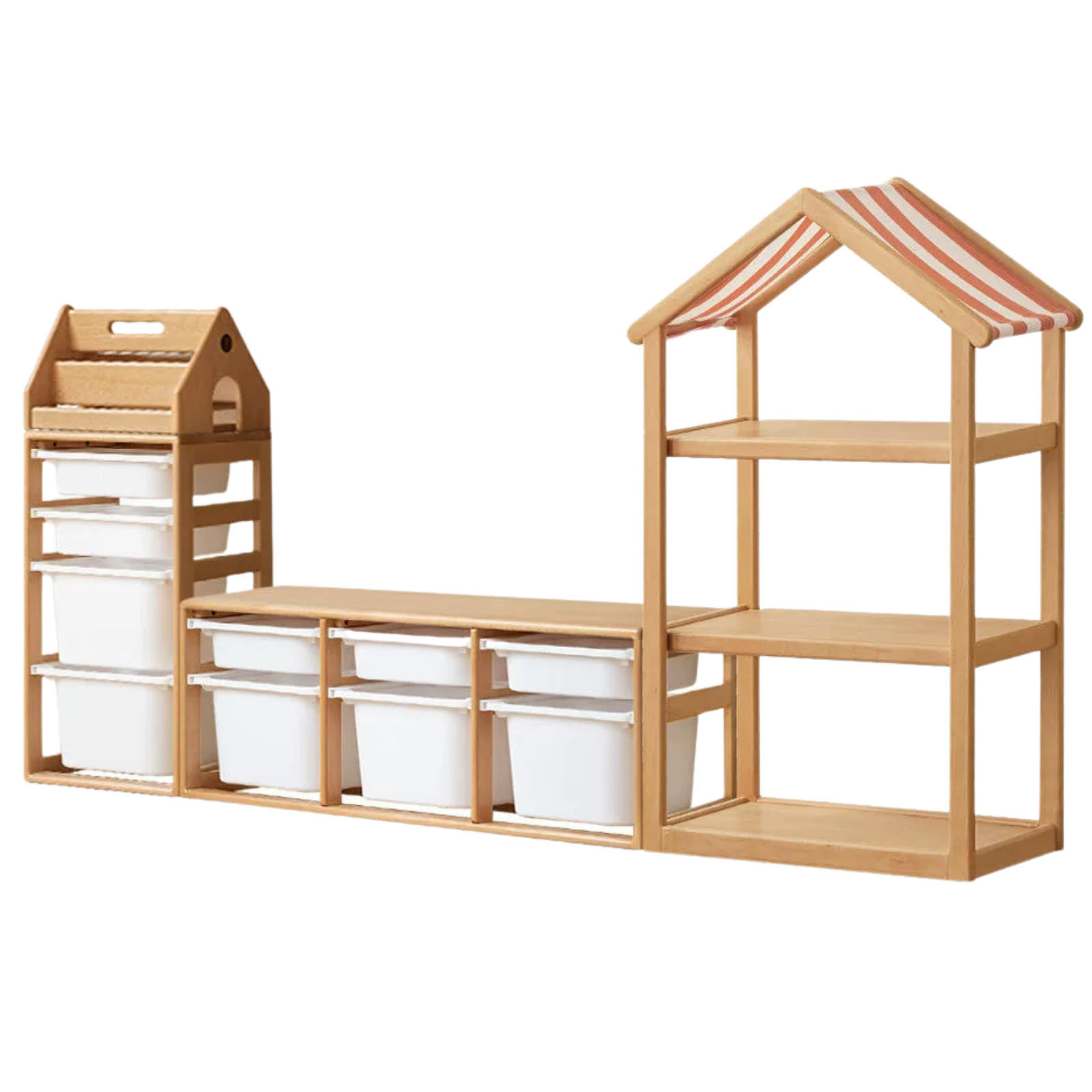 European Beech Solid Wood Kids Cabinet