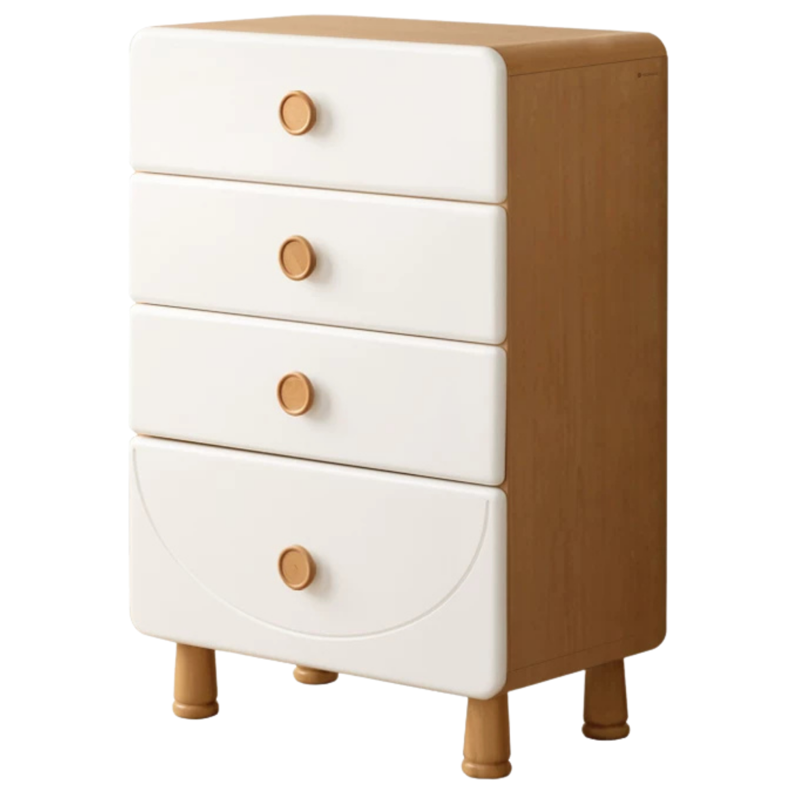 Beech Solid Wood, Solid RubberWood Kids Dresser