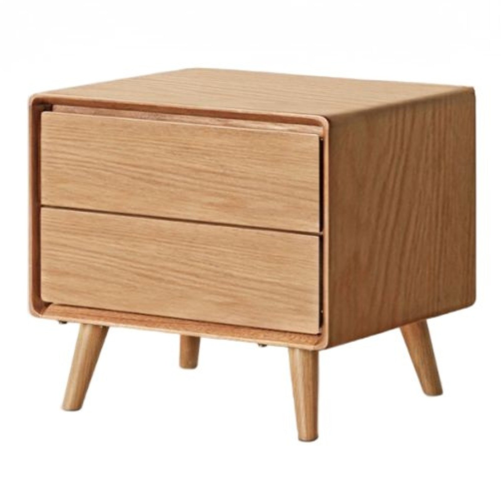 Ash, Oak Solid Wood Modern Nightshand