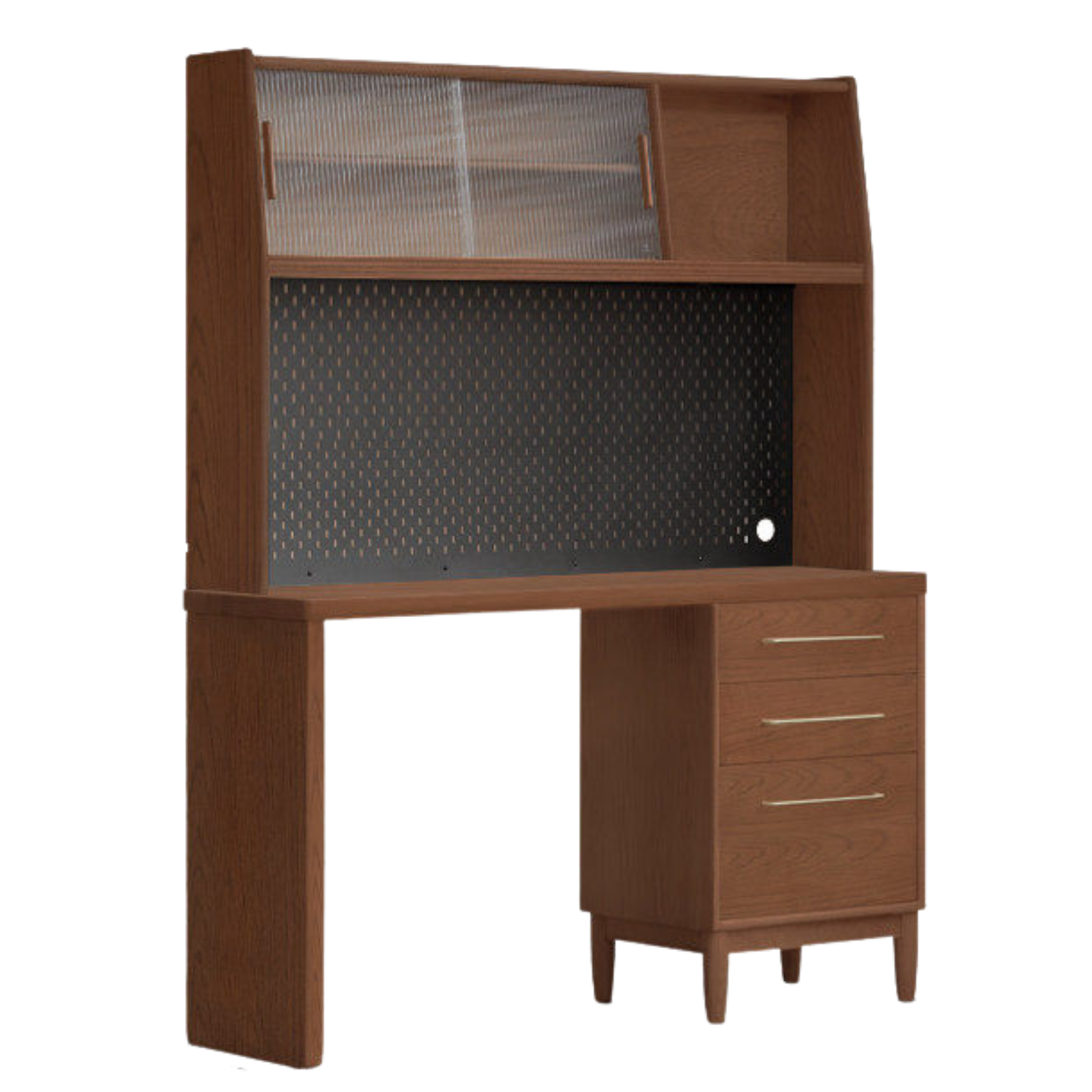 Solid RubberWood, Oak Solid Wood Large Capacity Dining Sideboard