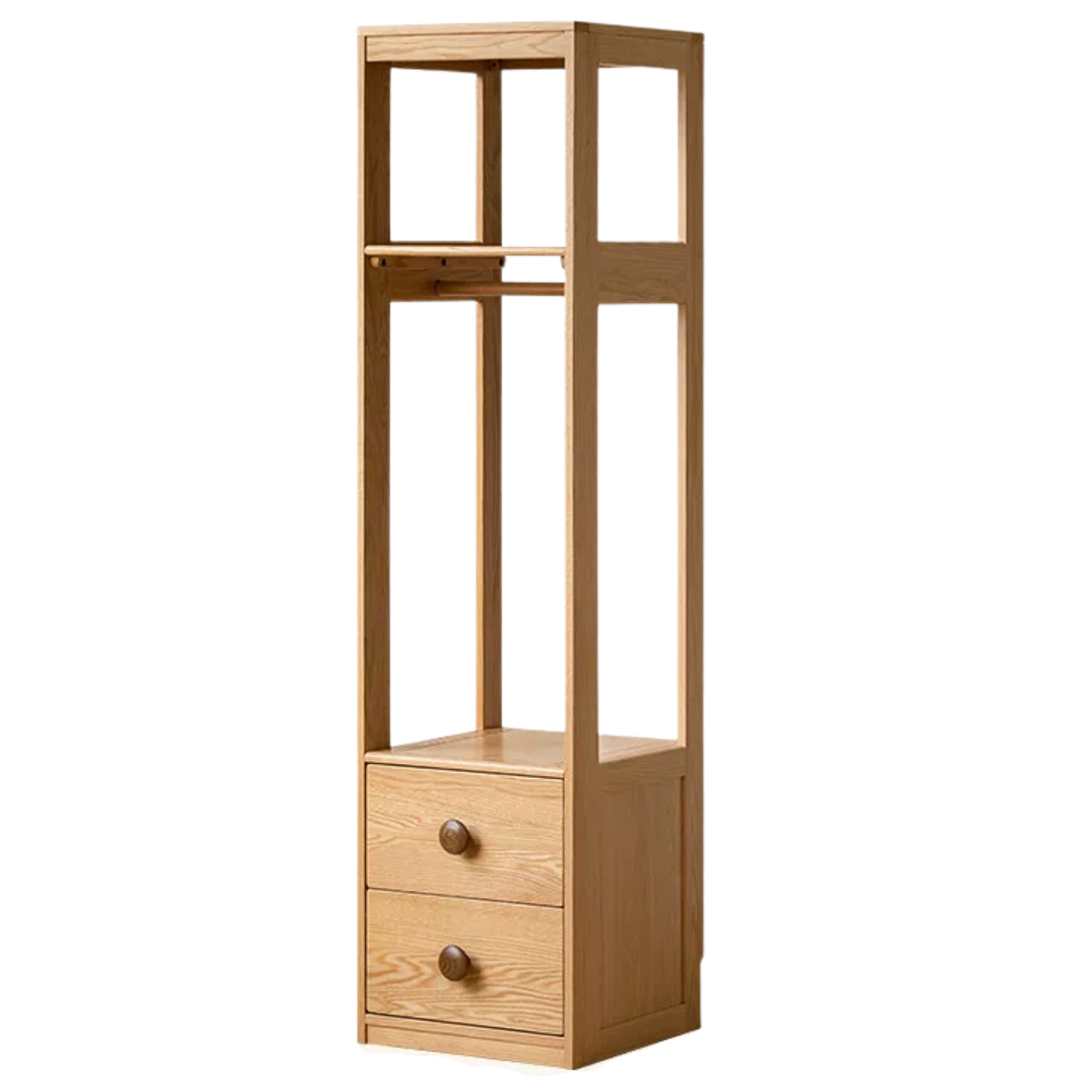 Oak Solid Wood Kids Wardrobe