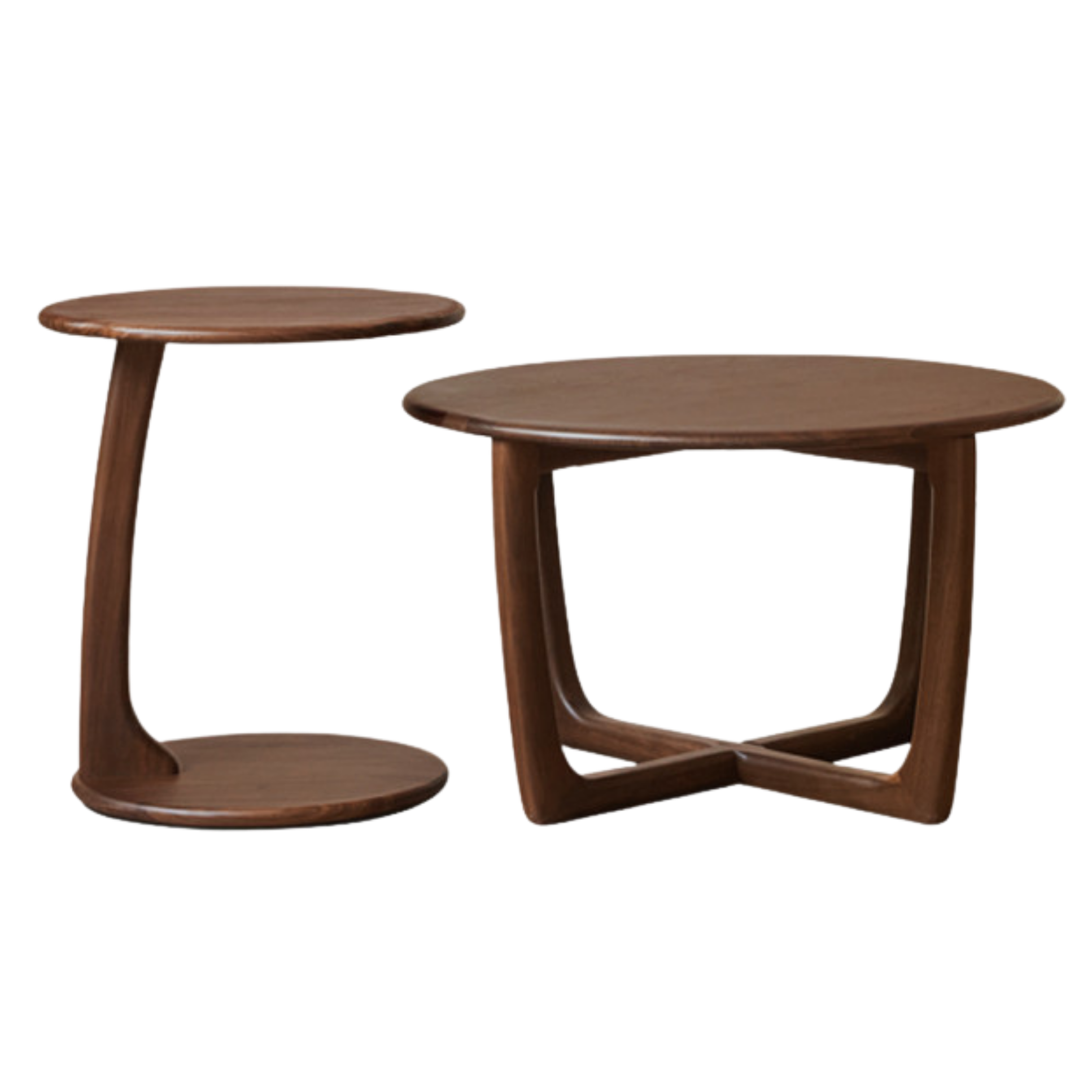 Ash Solid Wood Round Tea Table