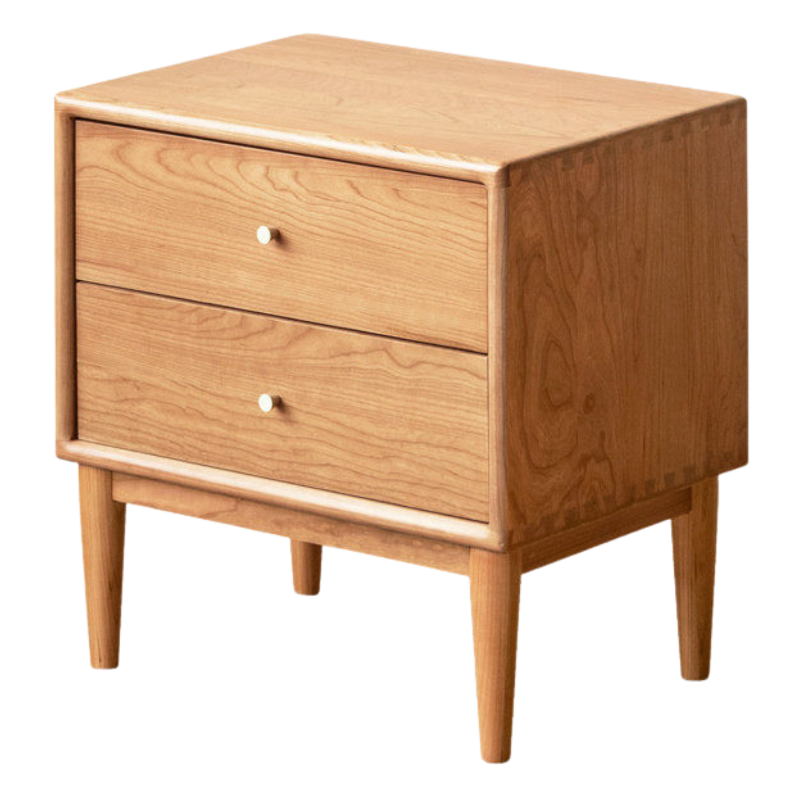 Cherry Solid Wood Nightstands bedside tables