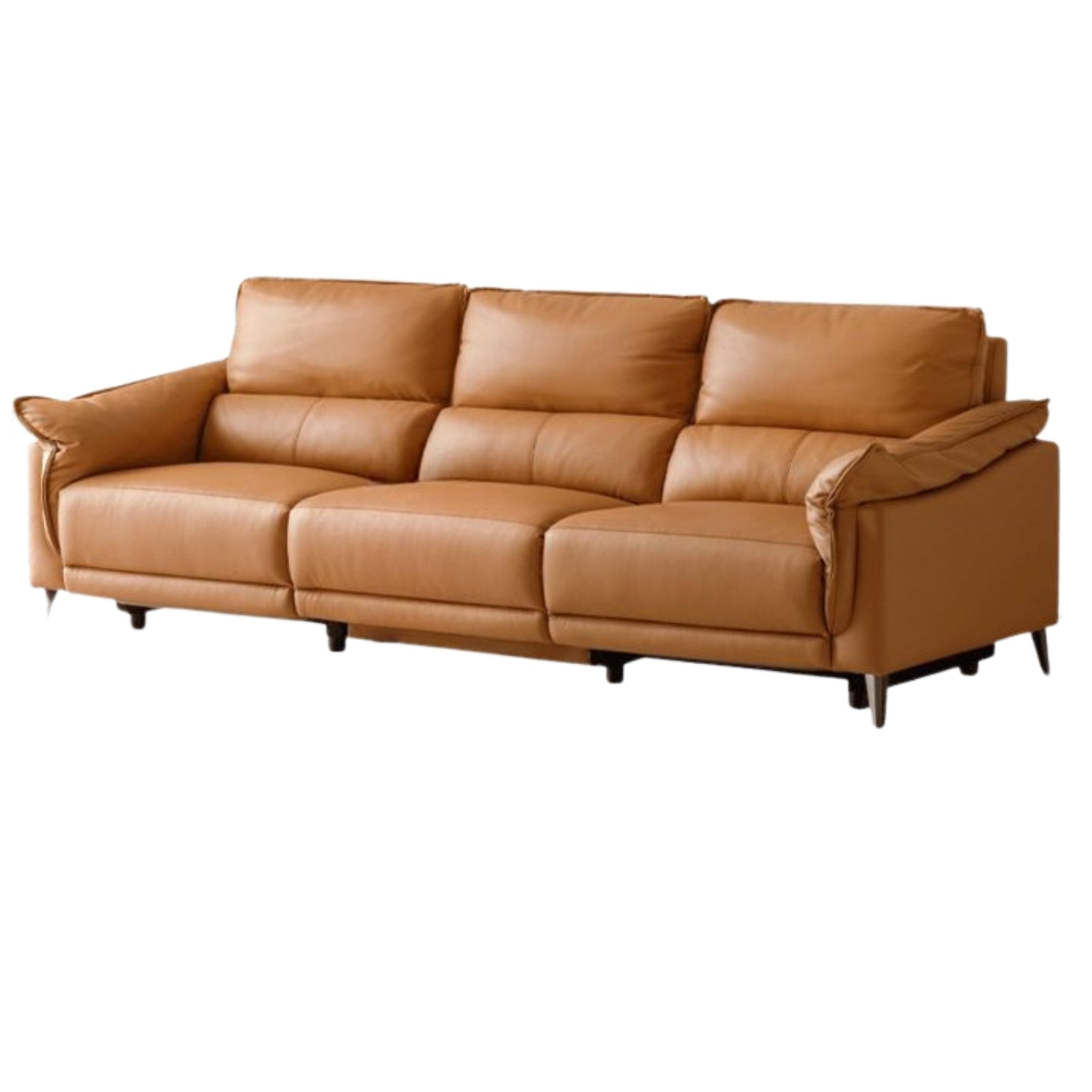 Genuine Leather Italian Style Zero-Wall Electric Recliner Sofa