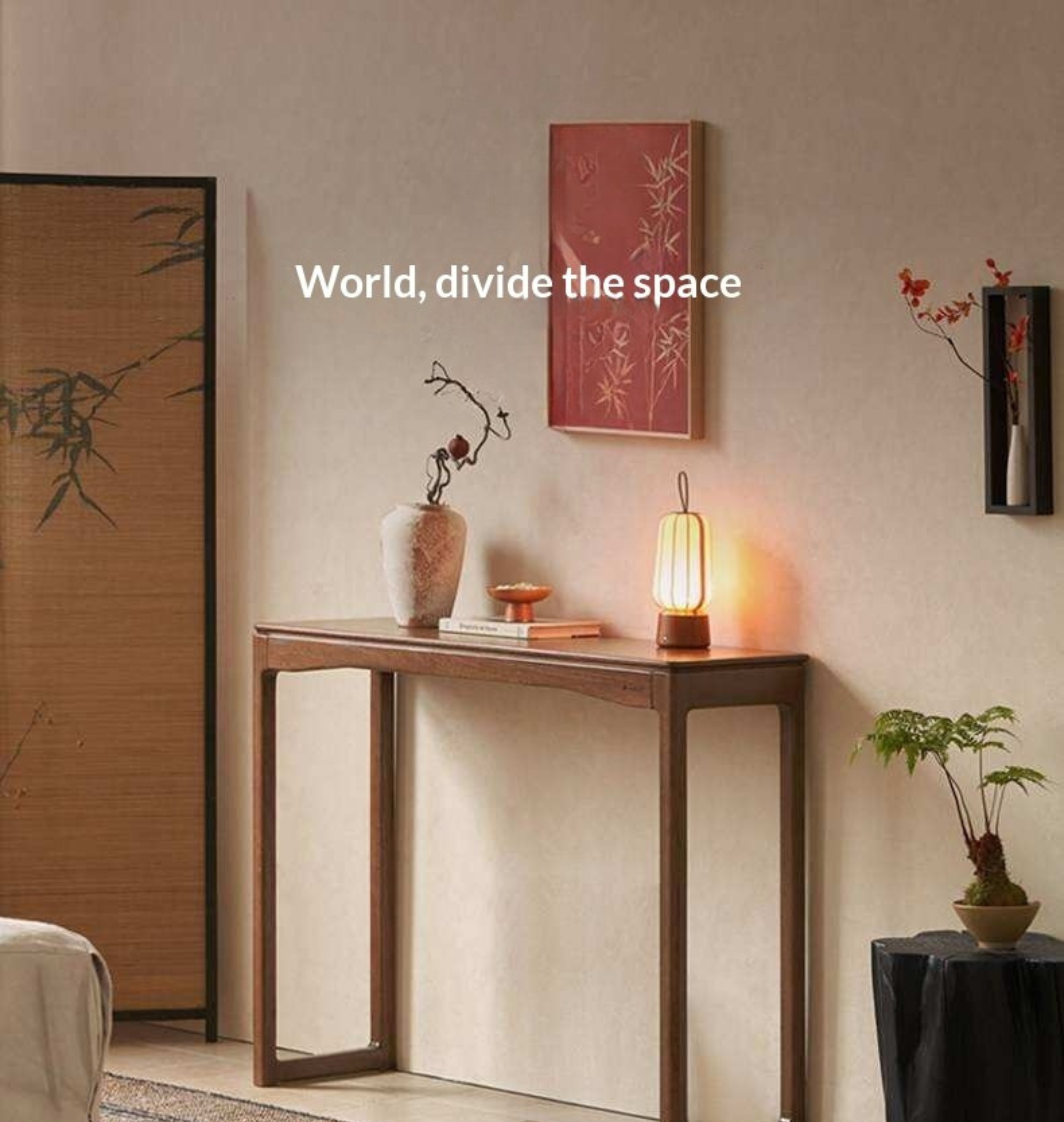 Oak Solid Wood Console Table, Entryway Bench