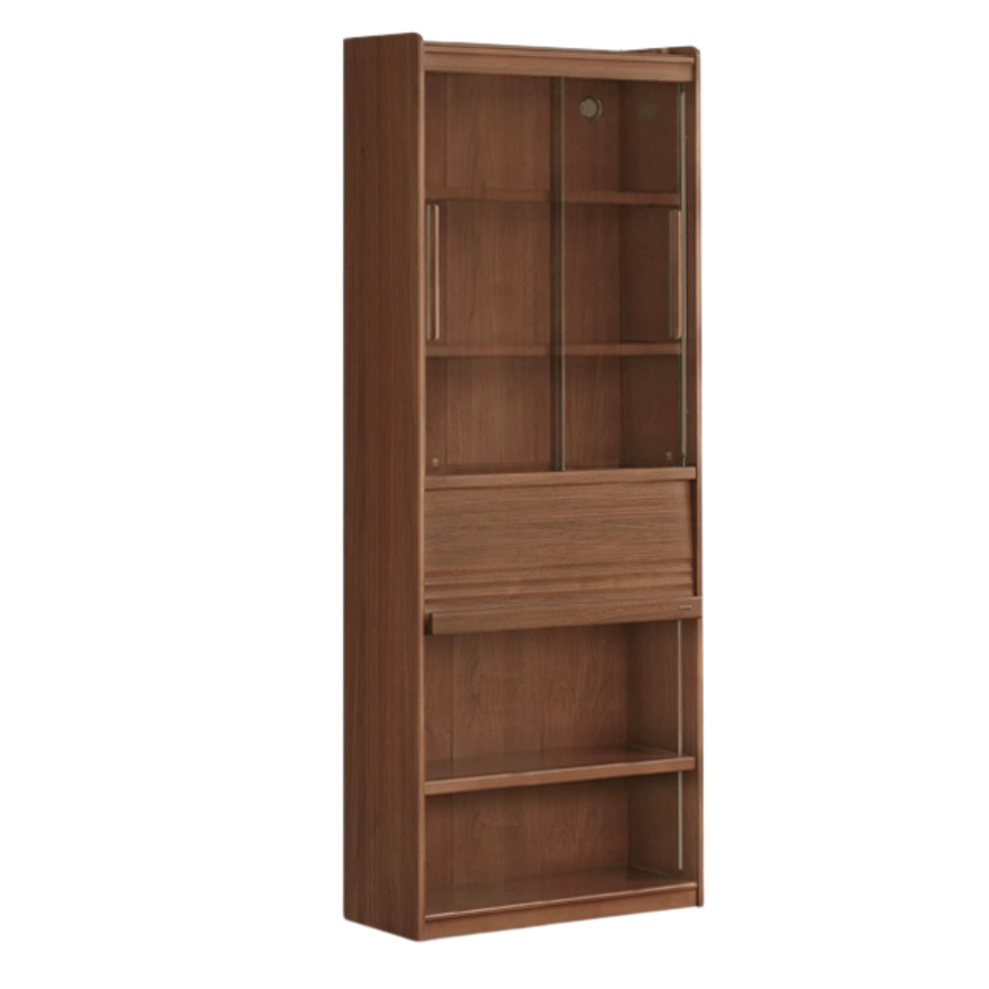 Black Walnut, Tulipwood Solid Wood Antique Style Bookshelf