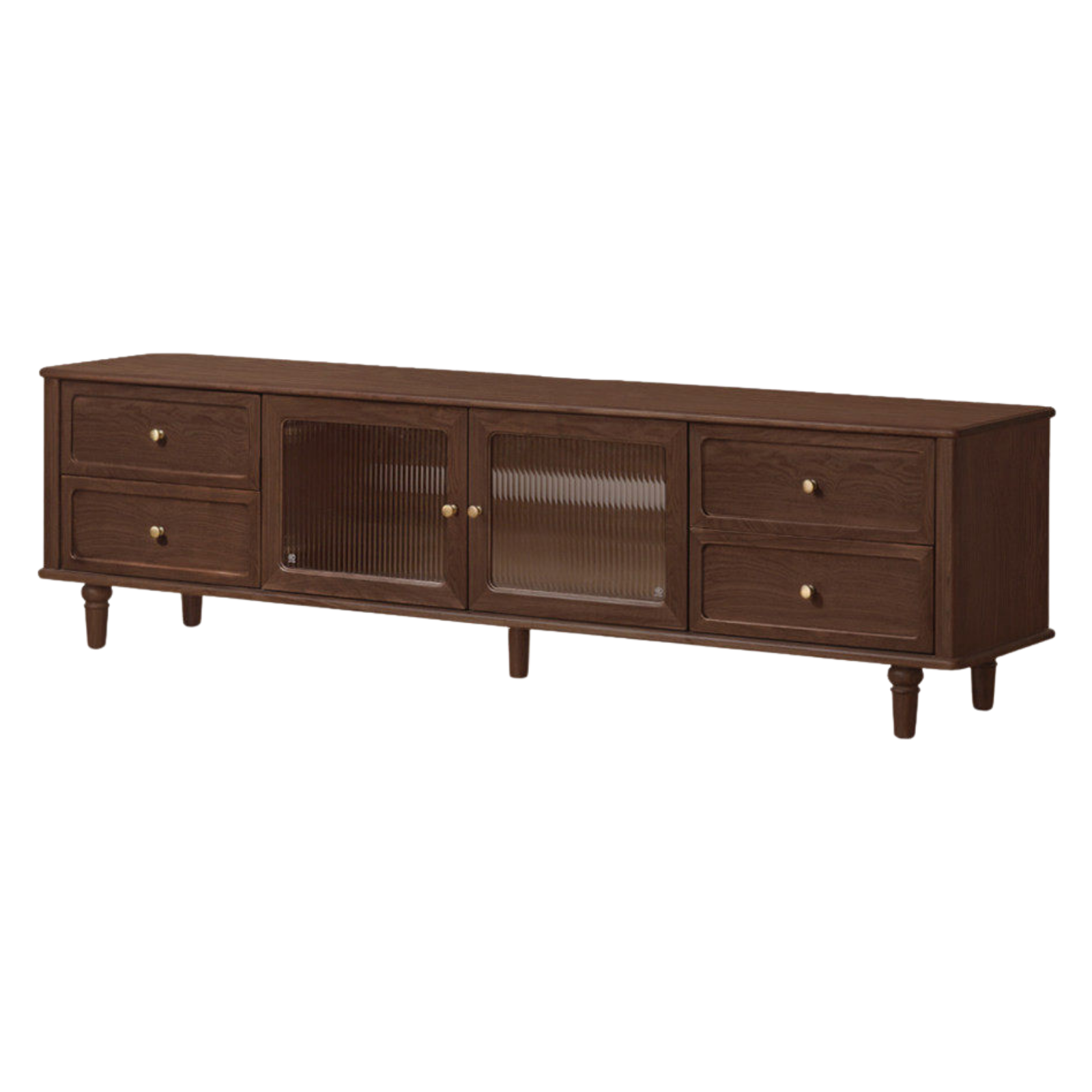 Black Walnut, Ash Solid Wood American Retro Coffee Table
