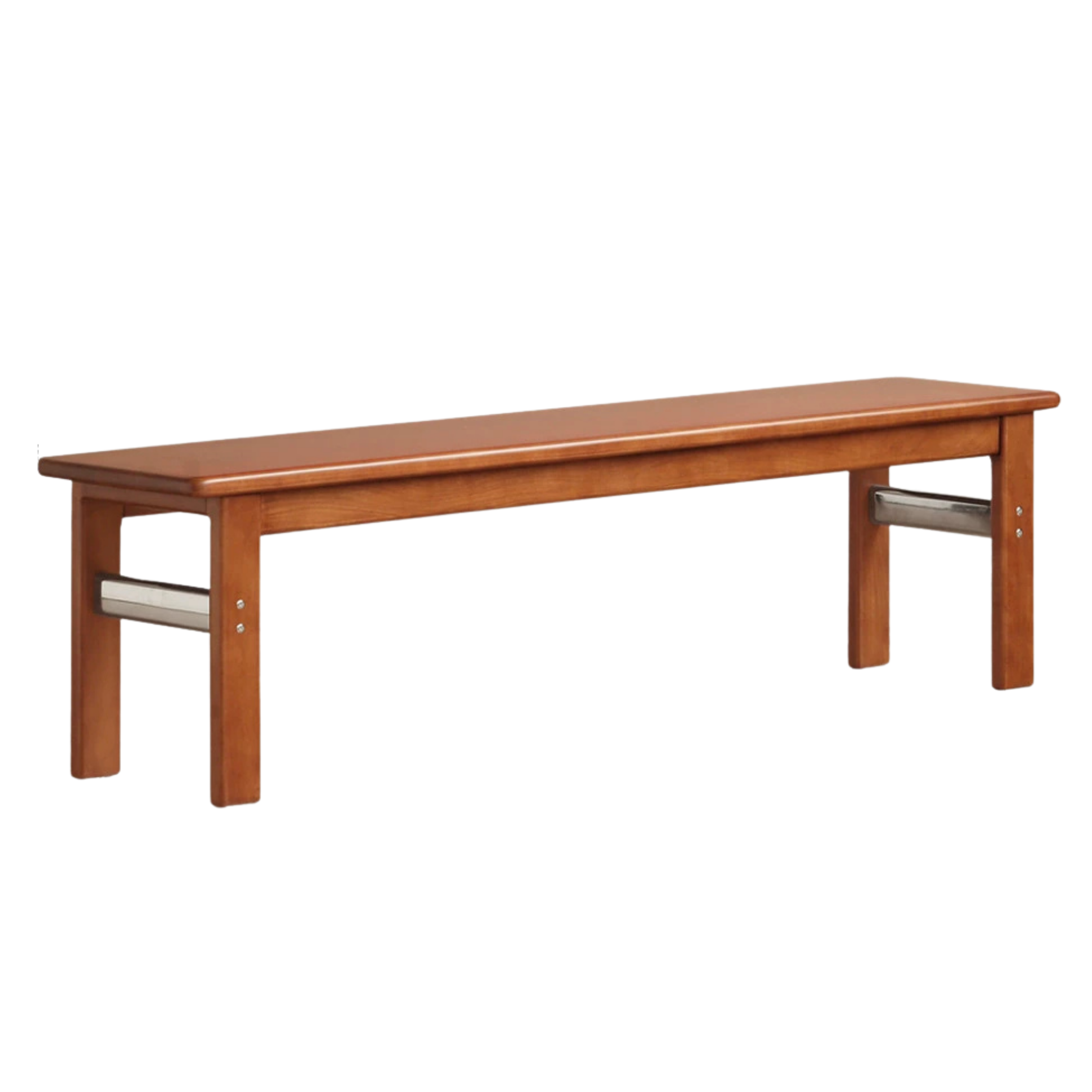 Tulipwood Solid Wood Vintage Style Long Bench