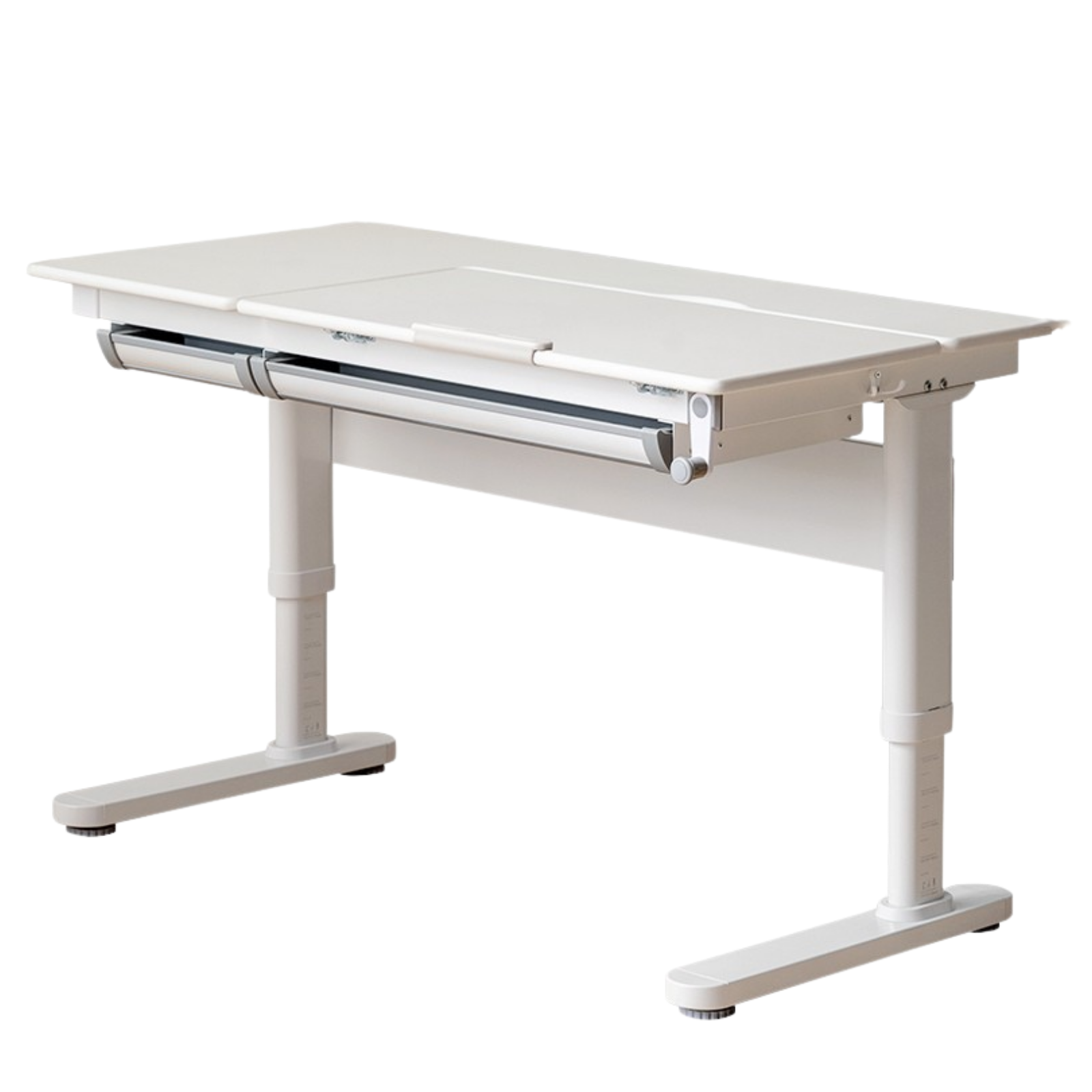Beech, Solid RubberWood kids Lifting Study Desk