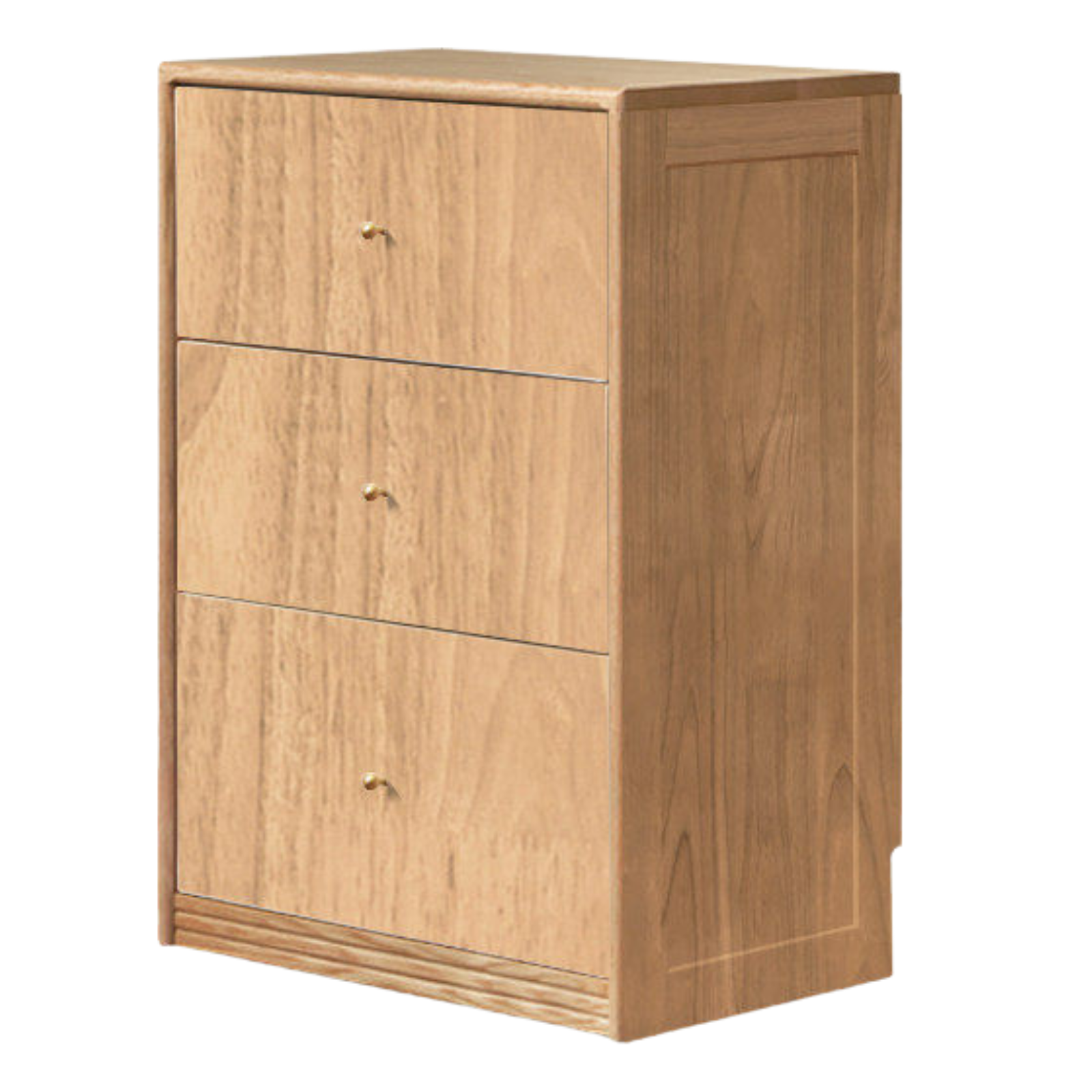 Oak Solid Wood, Solid Rubberwood Combination Bookcase