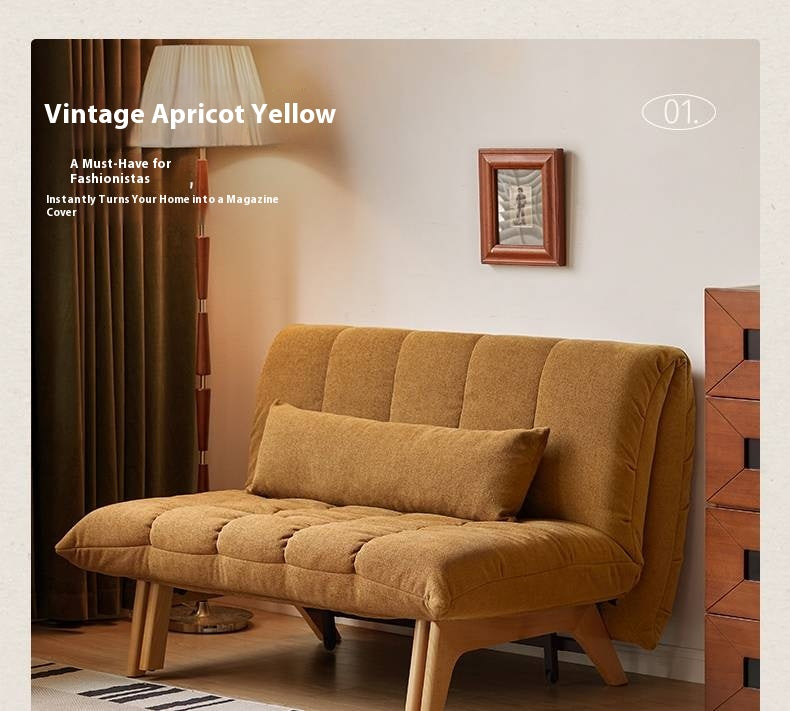Retro Sitting and Sleeping Sofa