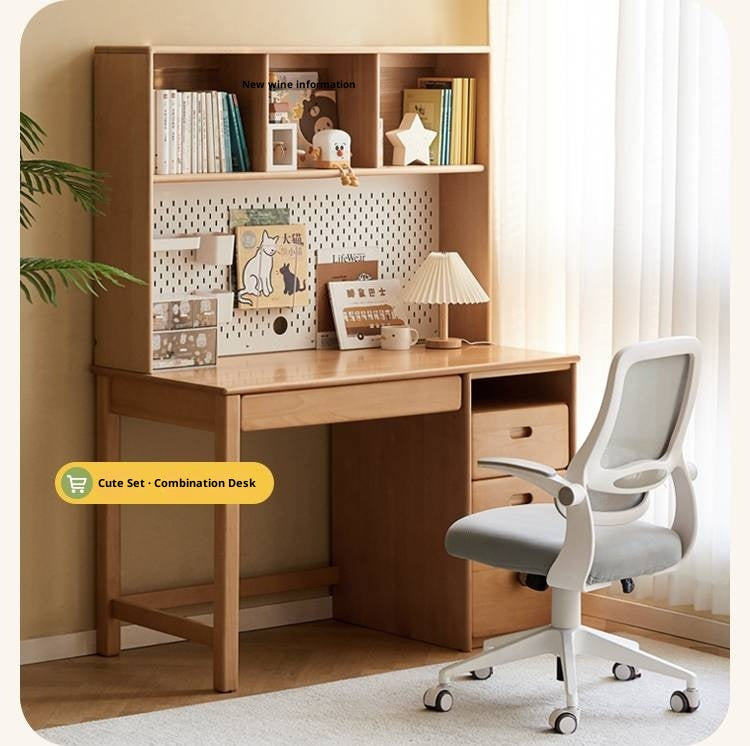 Children's Study Chair With Adjustable Backrest And Lifting Mechanism