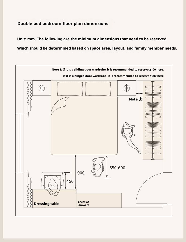 Black Walnut Solid Wood Italian Light Luxury Genuine Leather Soft Bed