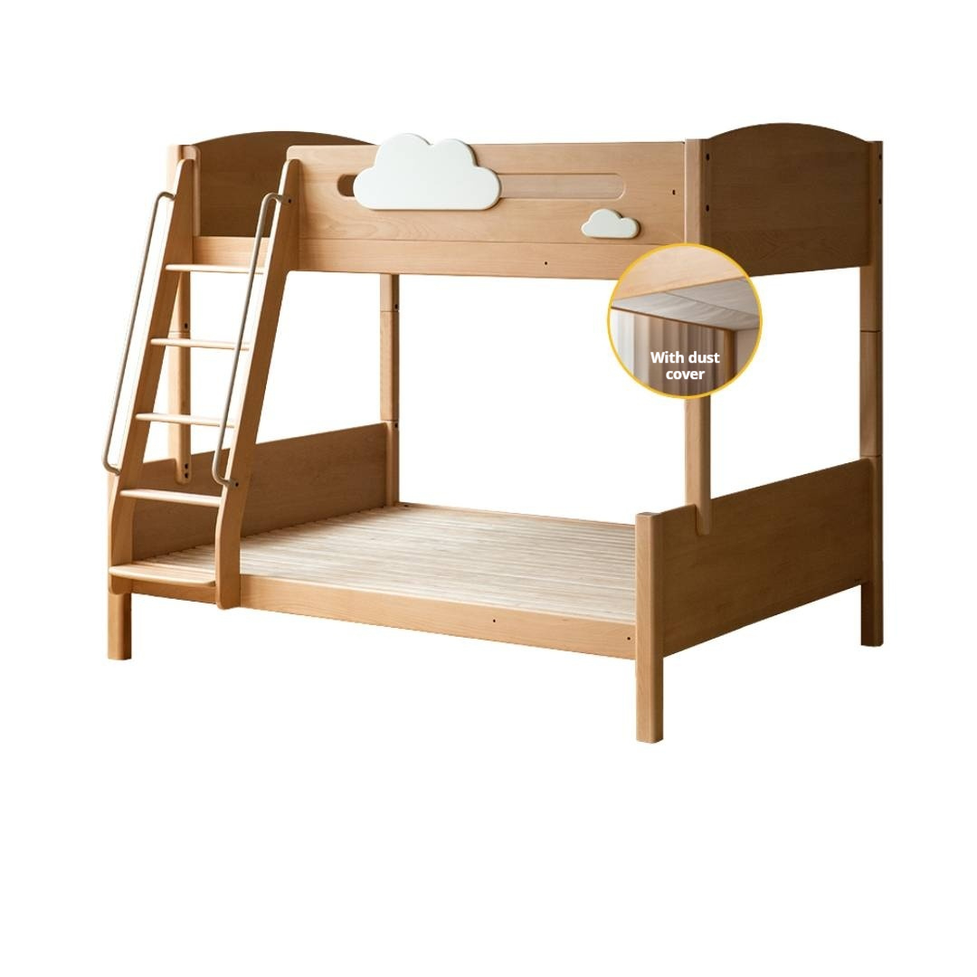Beech Solid Wood Children's Bunk Bed
