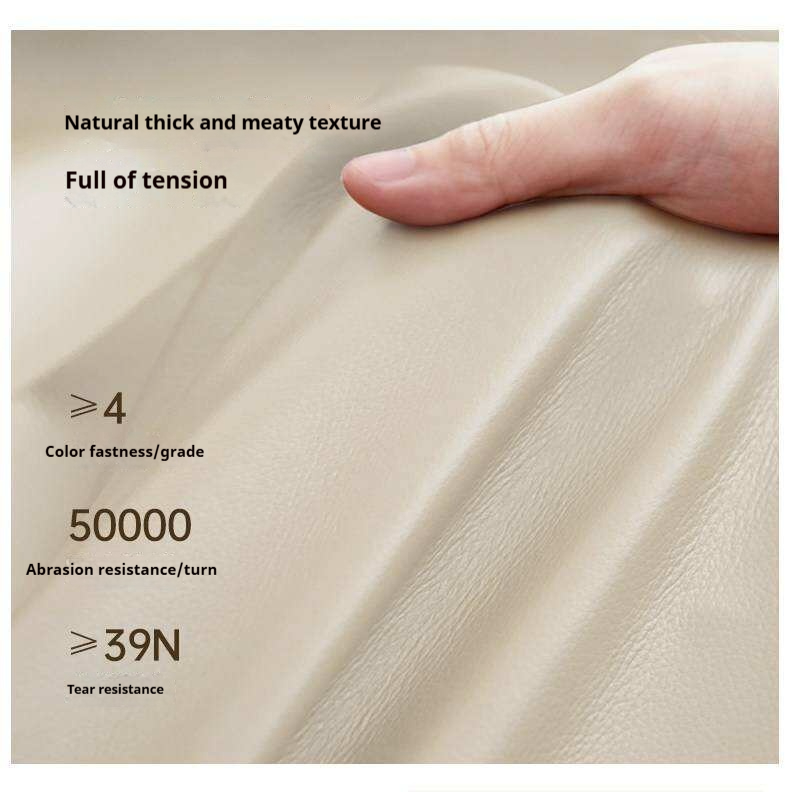 Genuine Leather Modern Bed