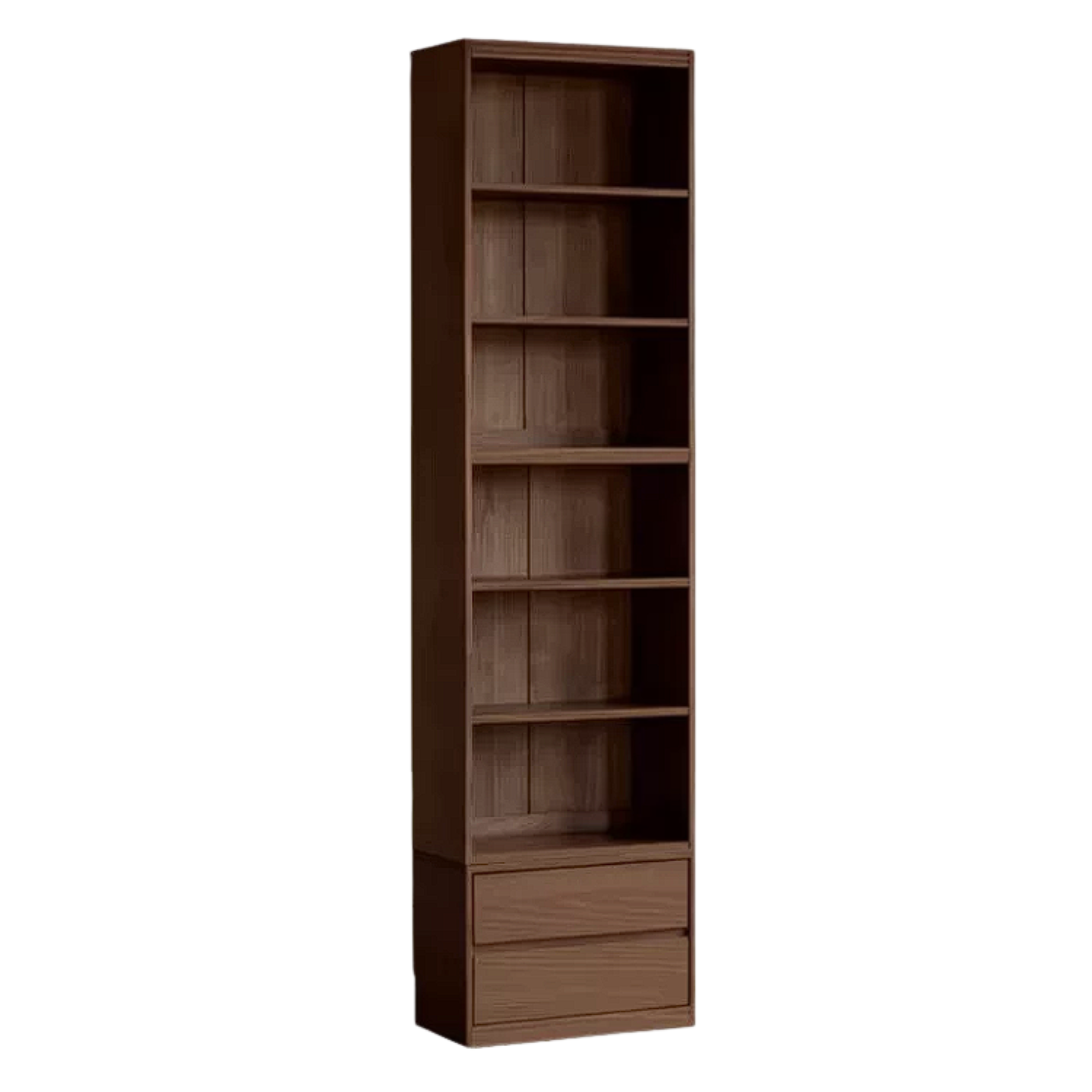 Sandalwood, Oak, Ash Solid Wood Combination Bookcase