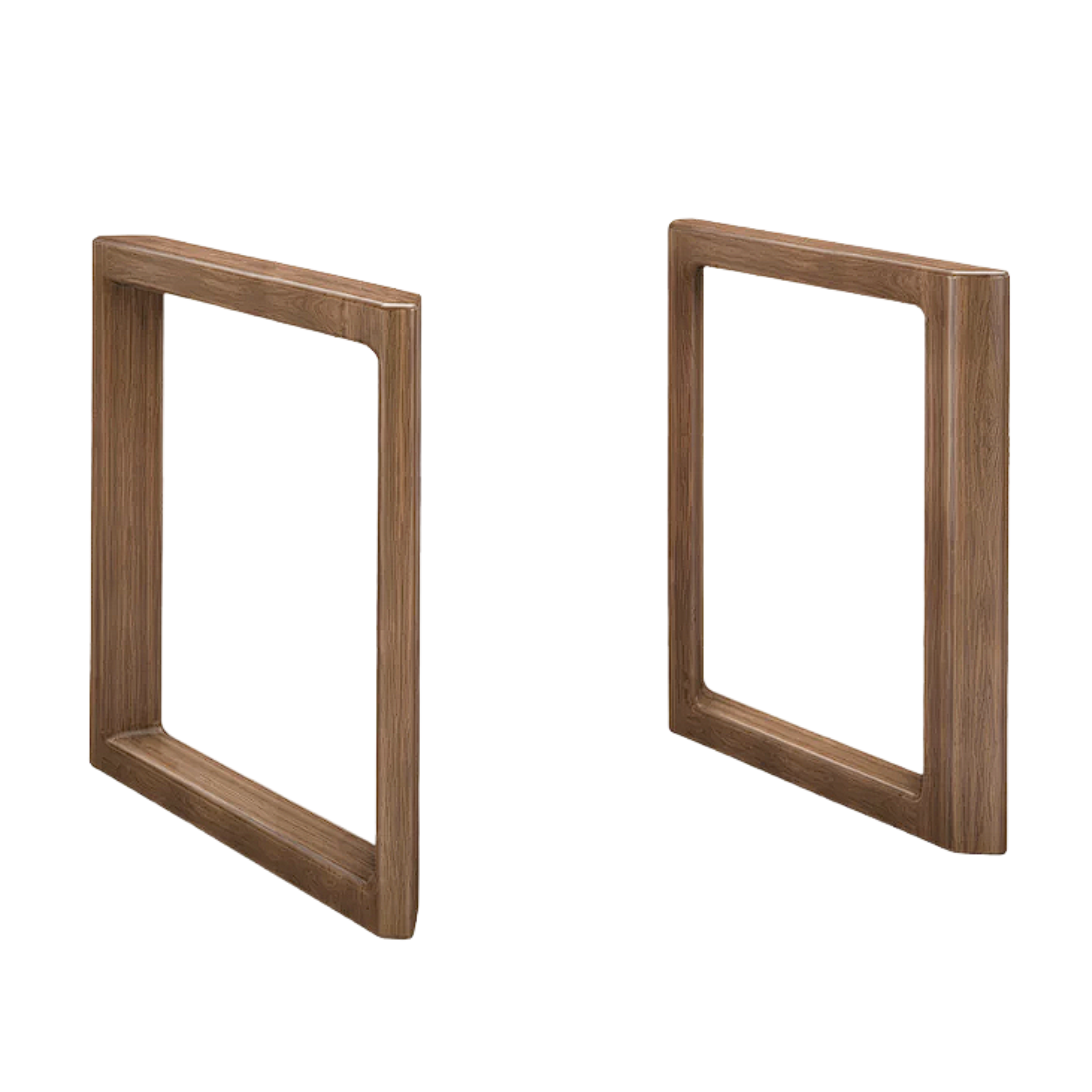 Black Walnut, South American Walnut, Ash Solid Wood, Metal, Acrylic Table Legs