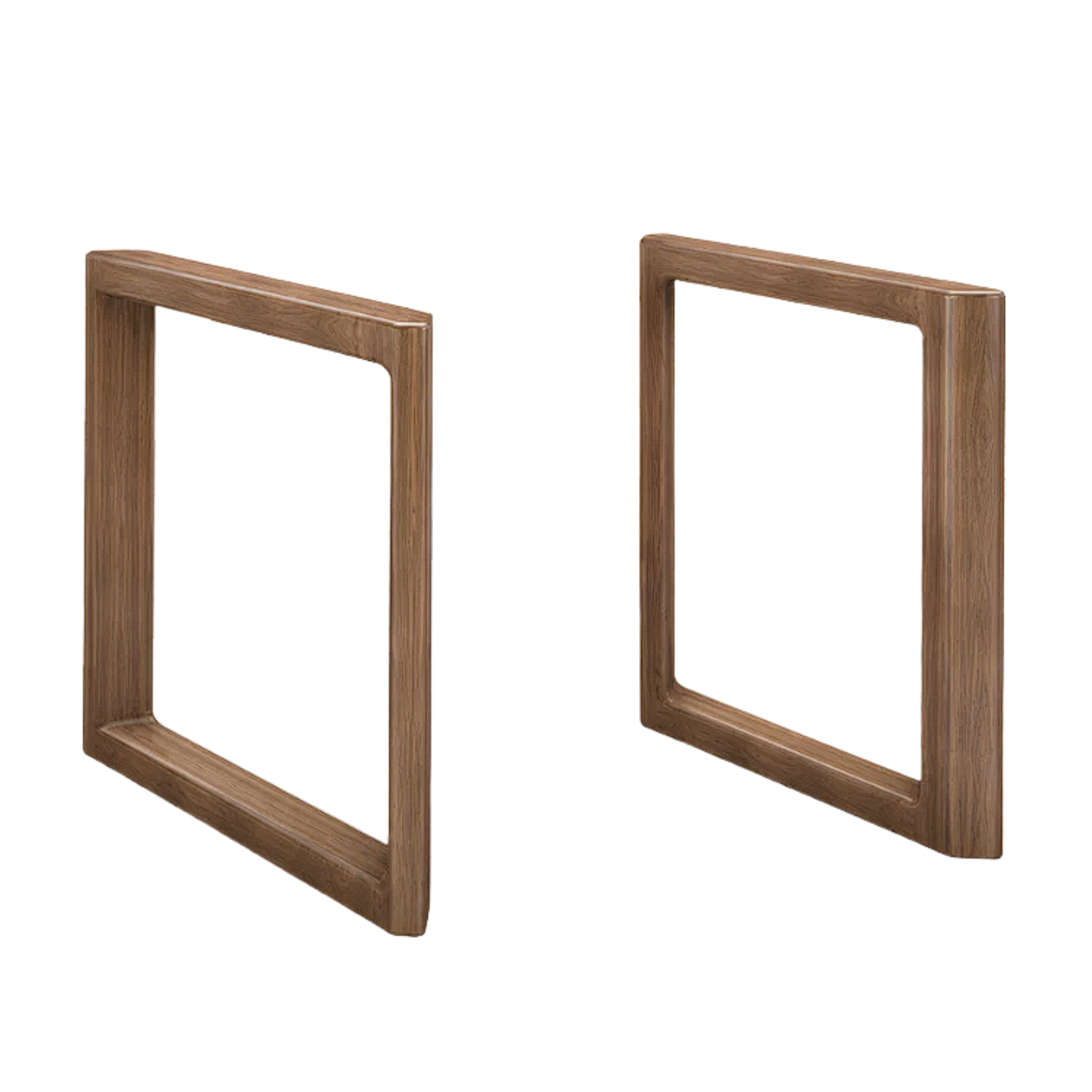 Black Walnut, South American Walnut, Ash Solid Wood, Metal, Acrylic Table Legs