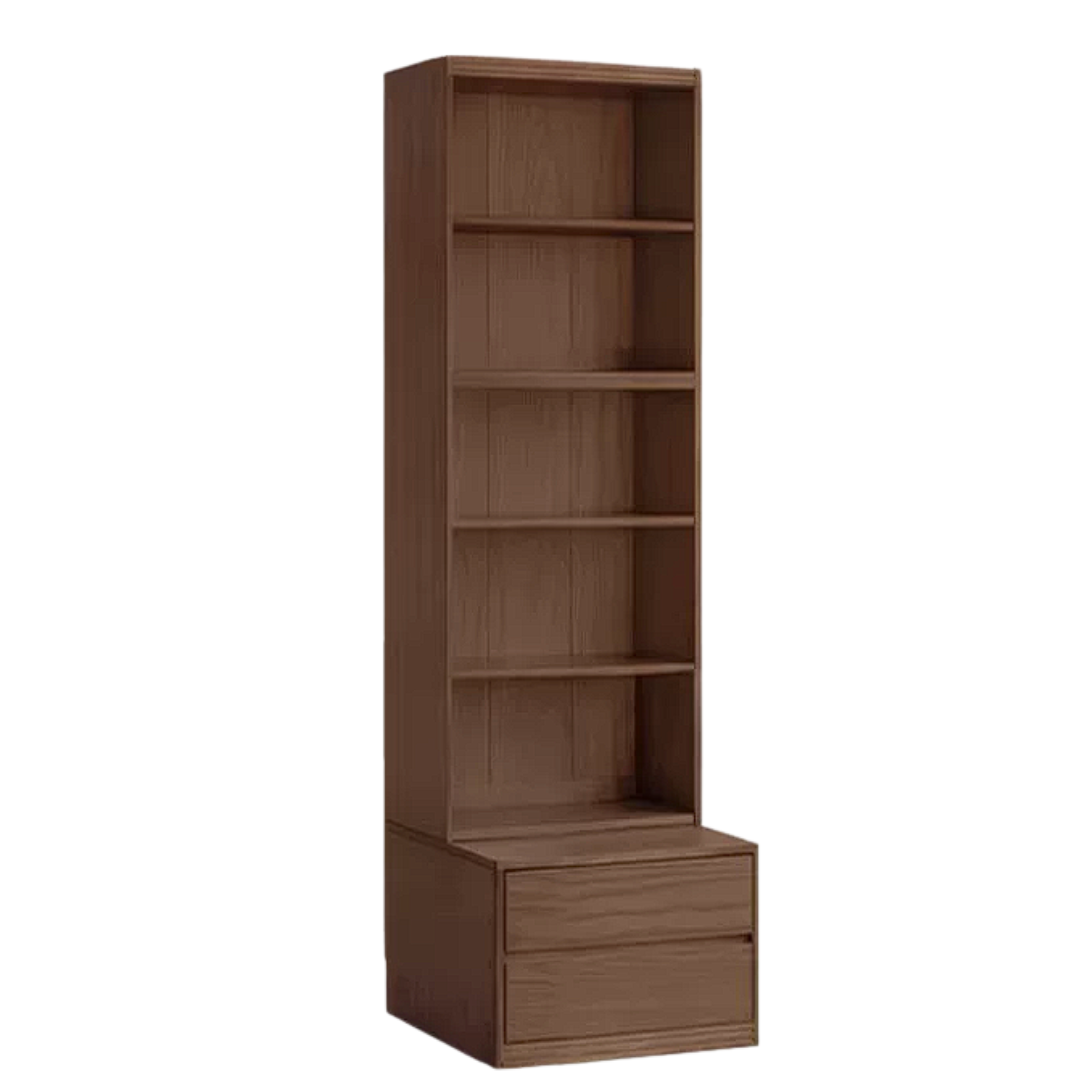 Sandalwood, Oak, Ash Solid Wood Combination Bookcase