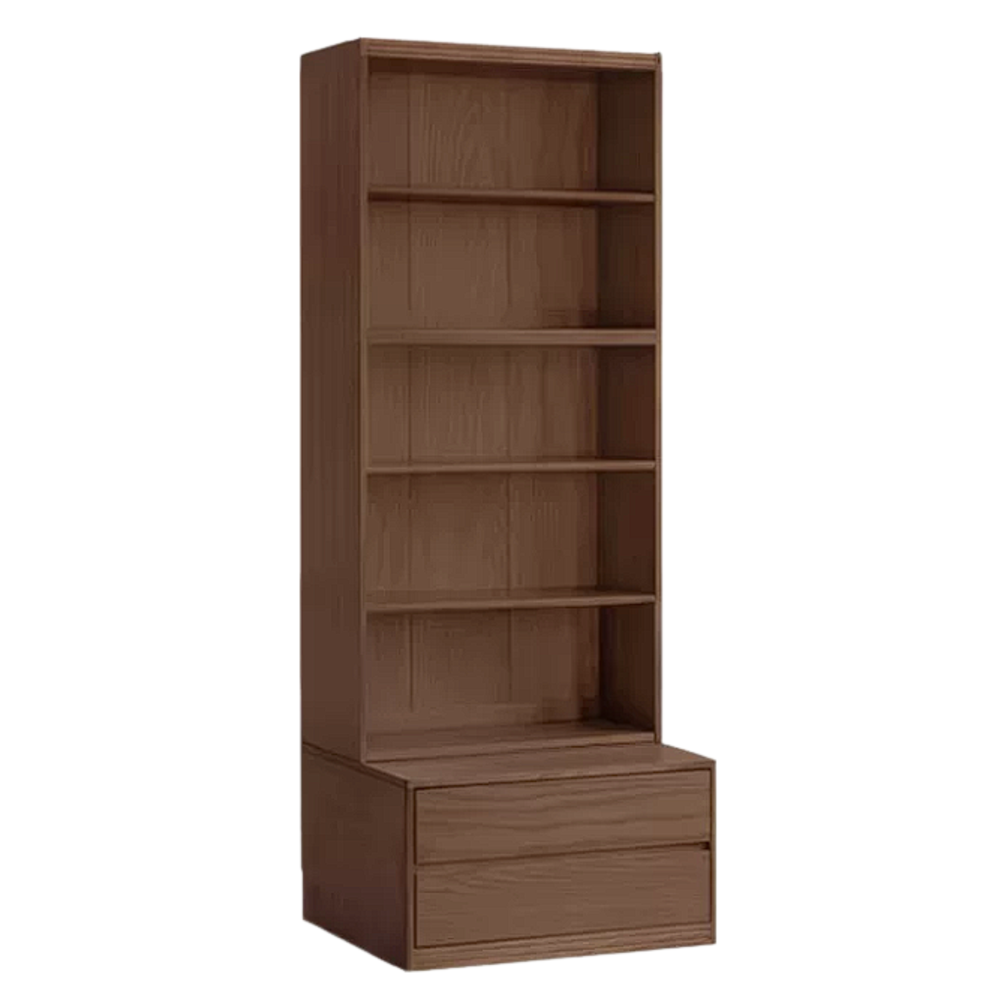 Sandalwood, Oak, Ash Solid Wood Combination Bookcase