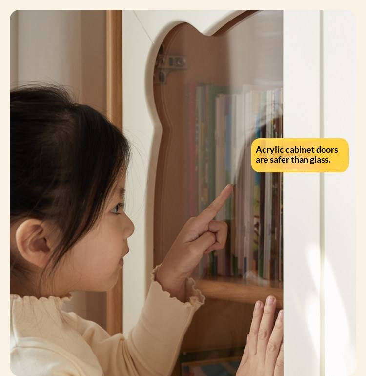 Beech Solid Wood Children's Bookshelf