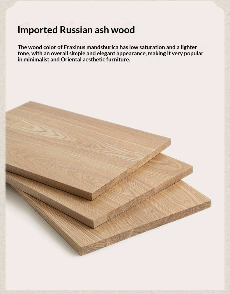 Set 4pcs Black Walnut, Ash Solid Wood Dining Chair