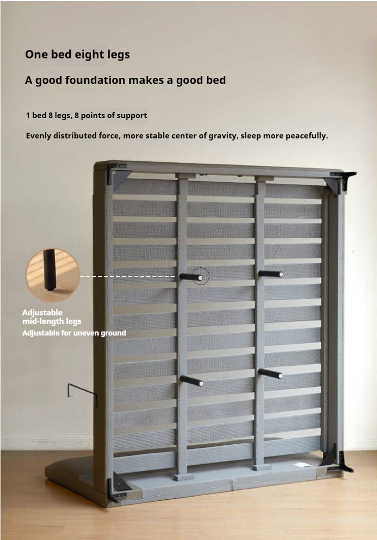 Leather Curved Design Bed