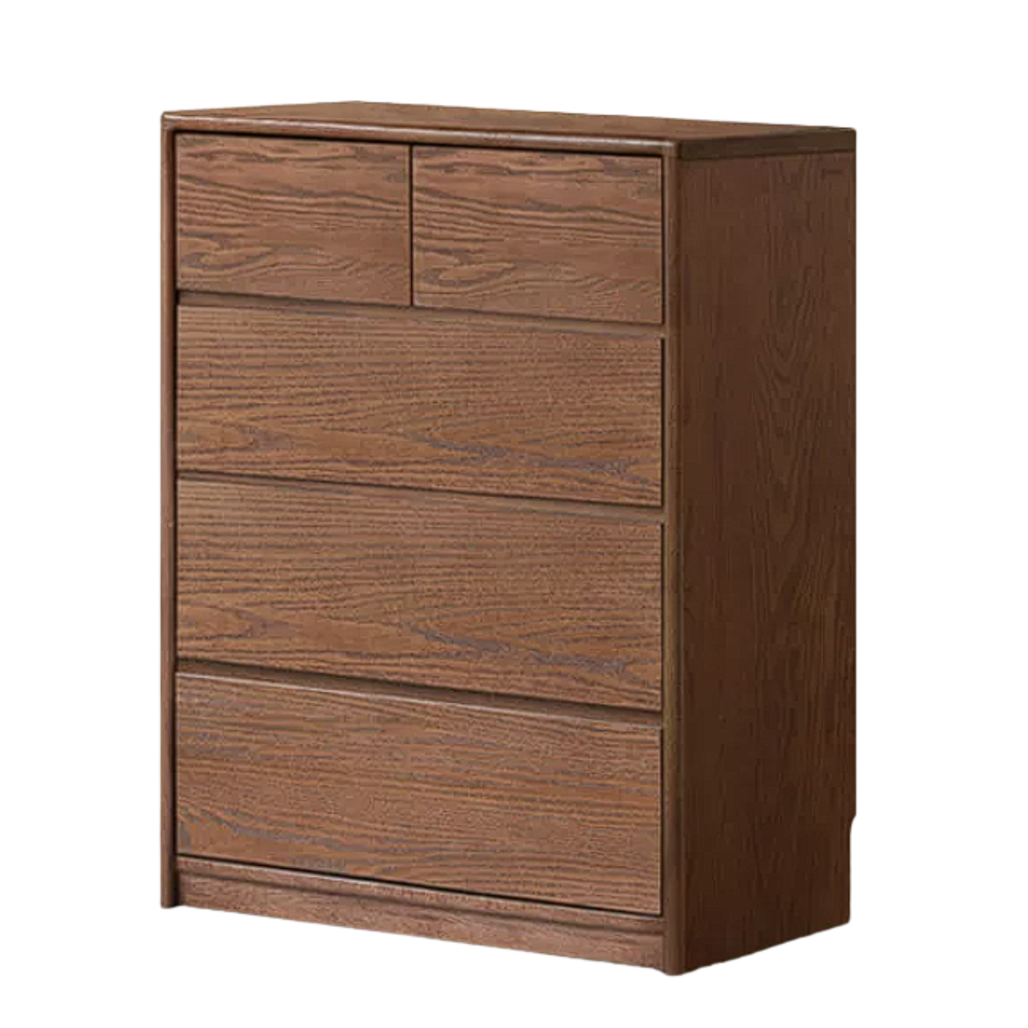 Oak Solid Wood Modern Drawer Cabinet