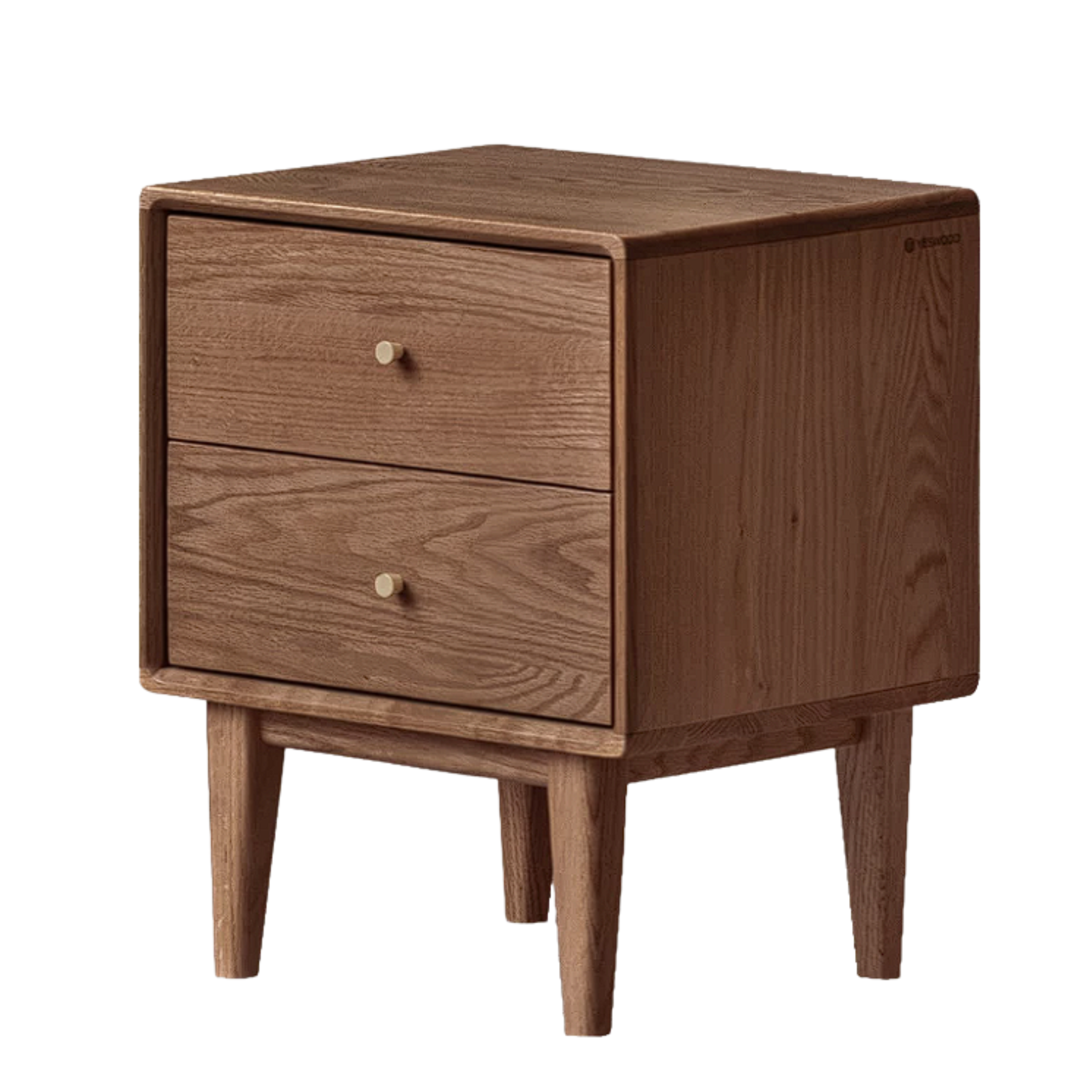 Beech, Oak, Rubberwood, Ash solid wood Nightstand