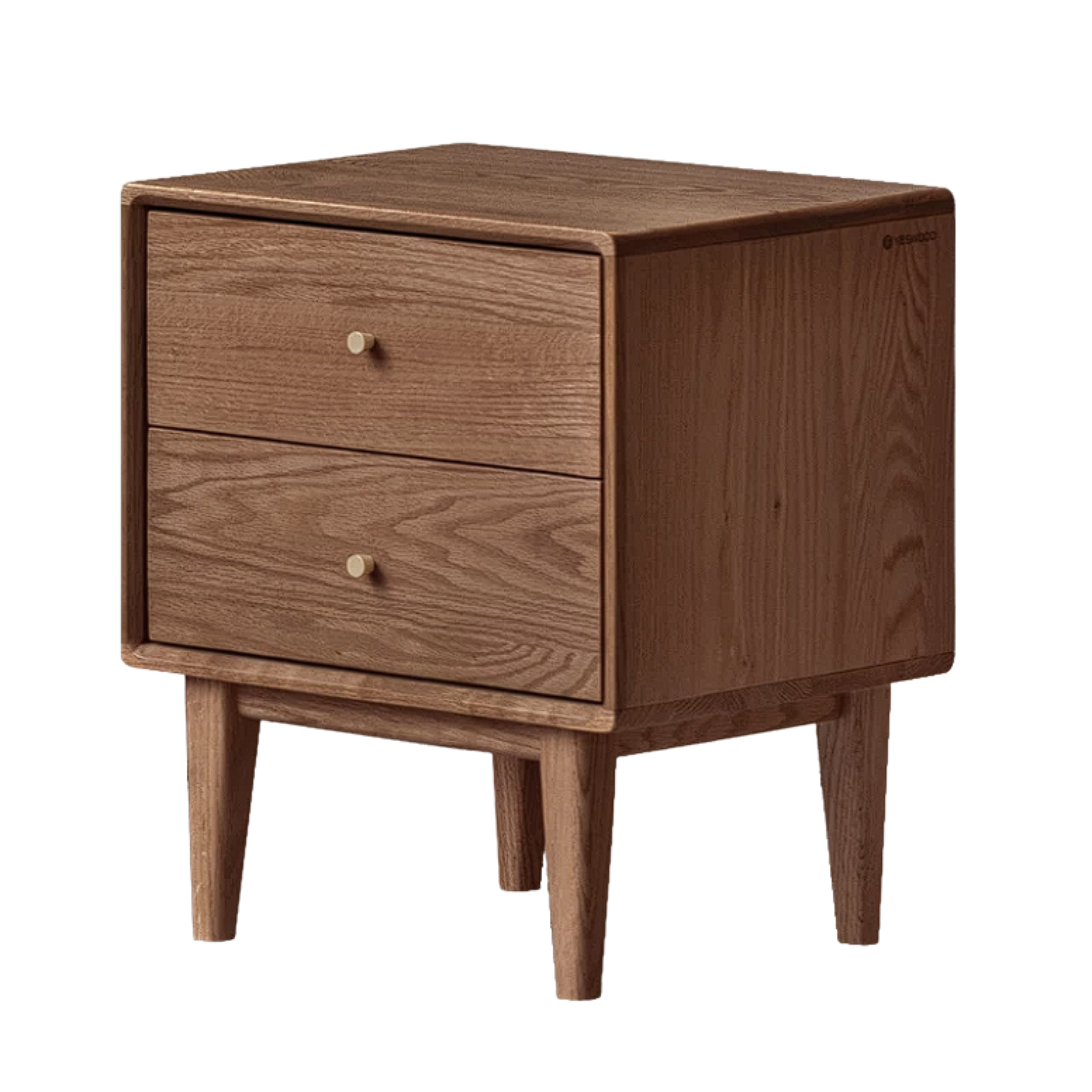 Beech, Oak, Rubberwood, Ash solid wood Nightstand