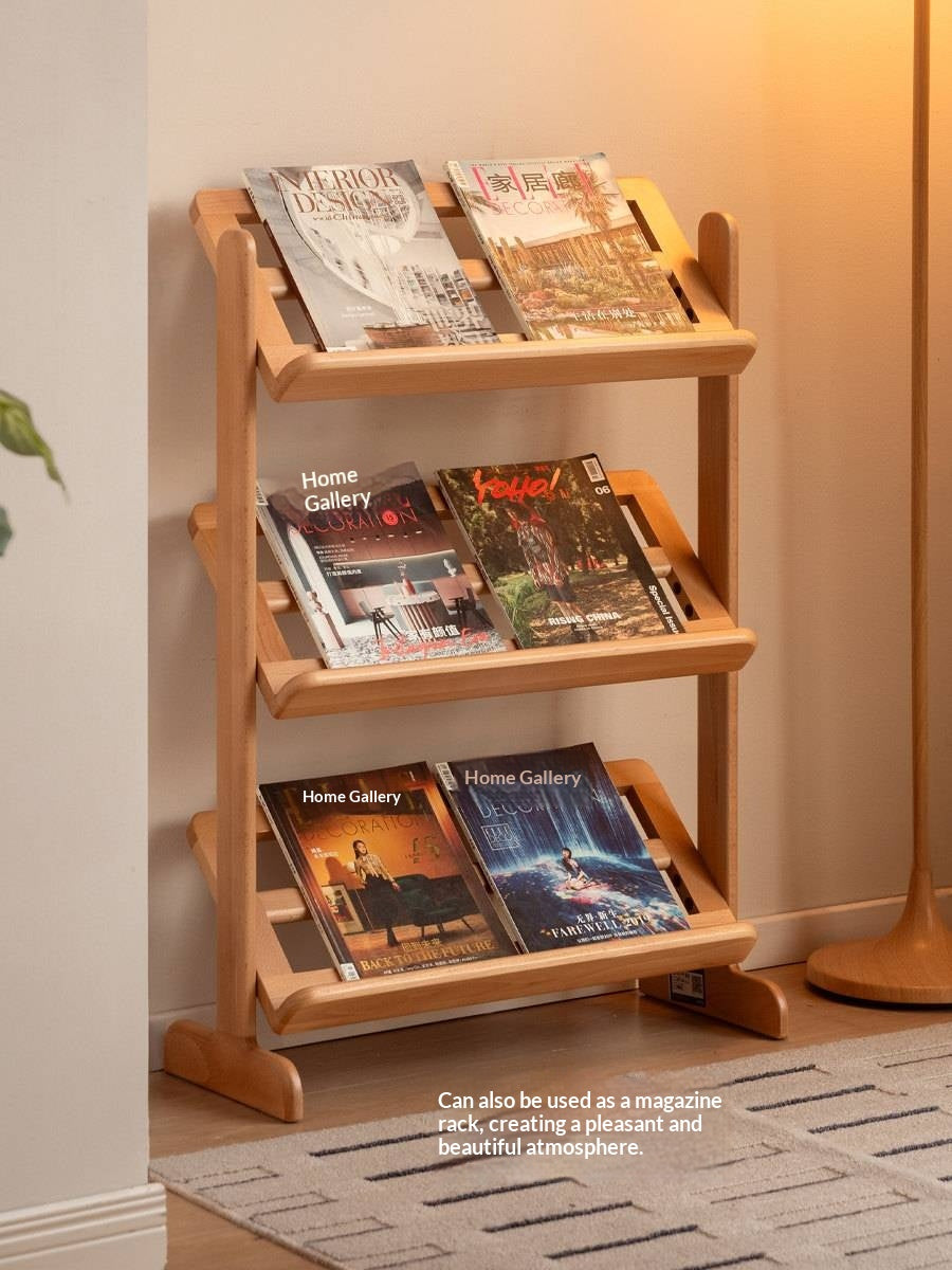 Beech Solid Wood Multi Layer Ultra Thin Shoe Racks