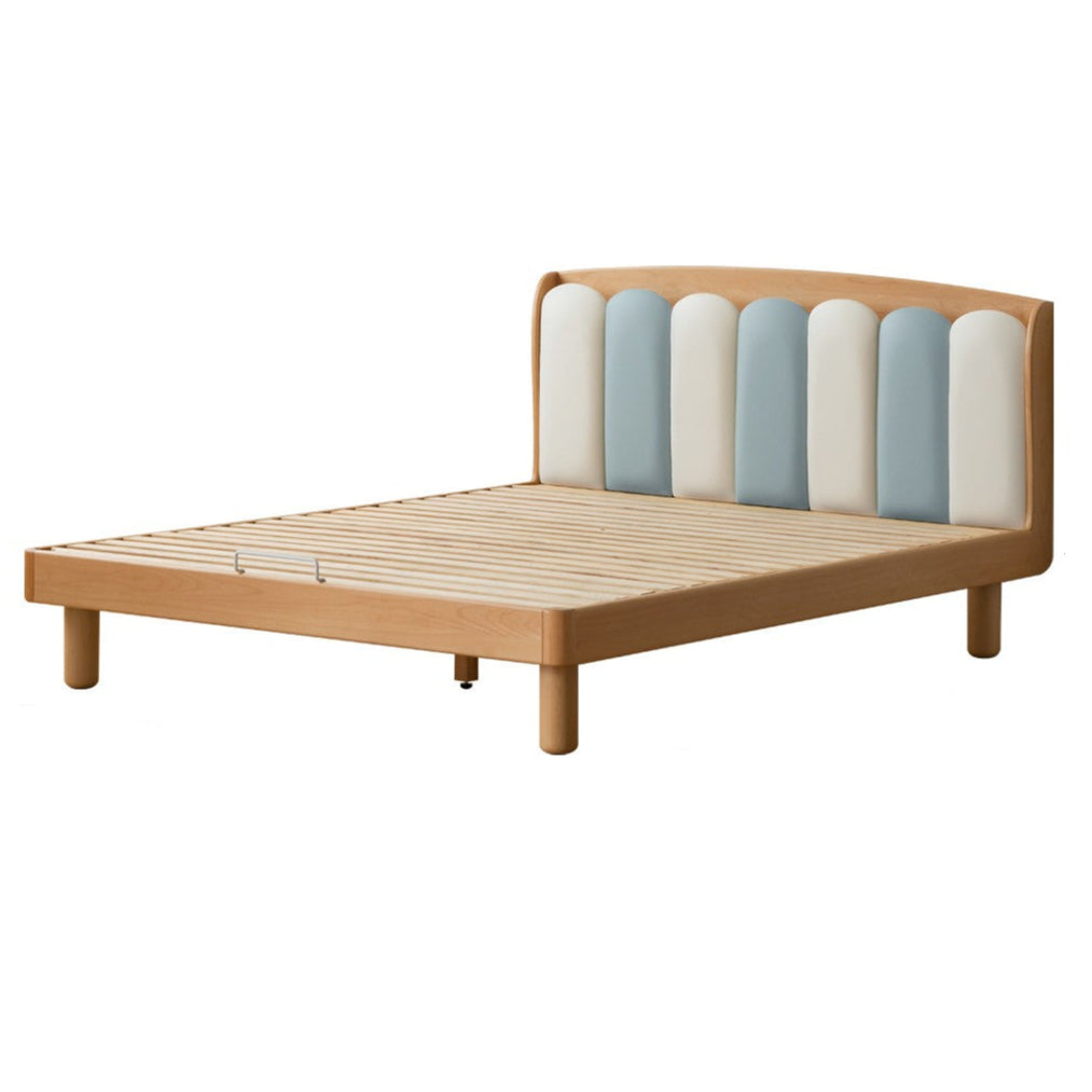 Beech Solid Wood Soft Single Kid's Bed