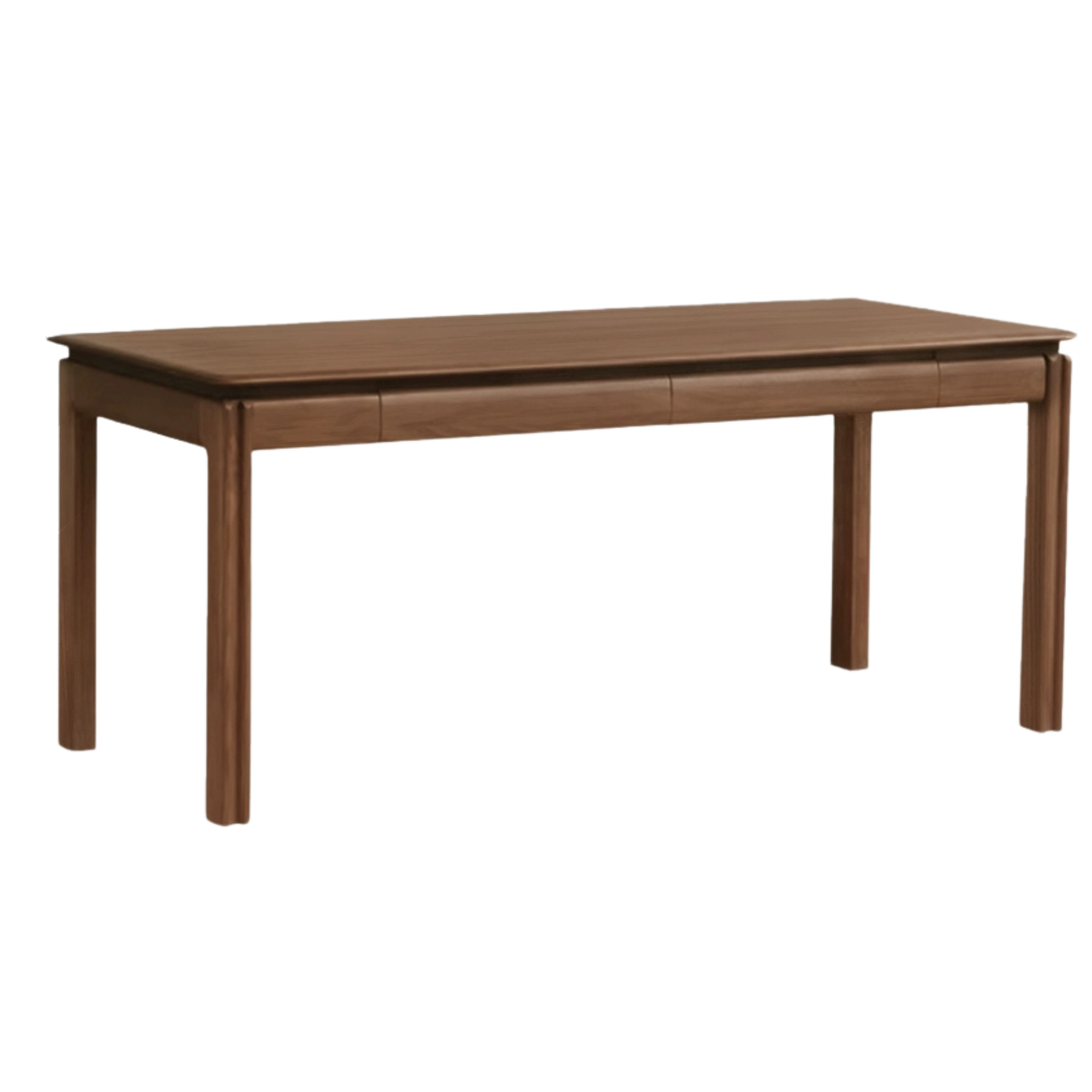 Black Walnut, Ash, Sandalwood Solid Wood Modern Large Office Table