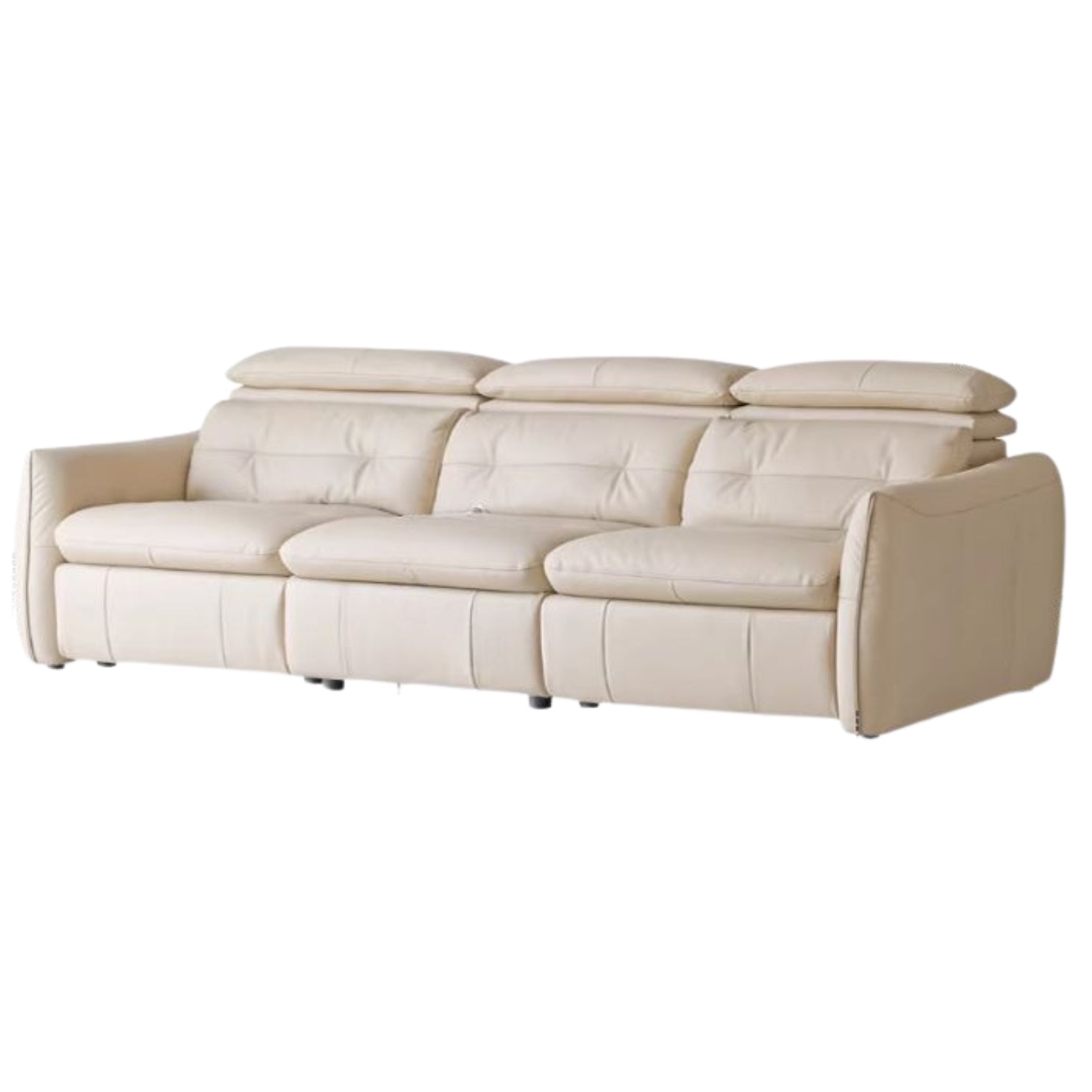 Leather Electric Luxury High Backrest Sofa
