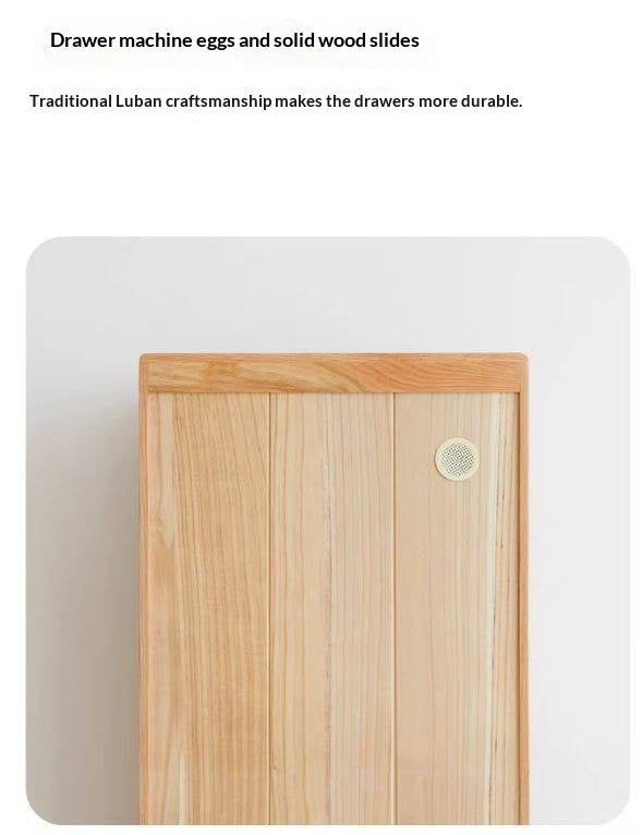 Oak Chest of Drawers Storage Cabinet.