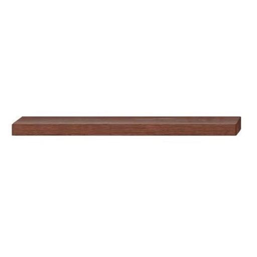 Oak, Black walnut Solid Wood Wall Shelf Bookcase