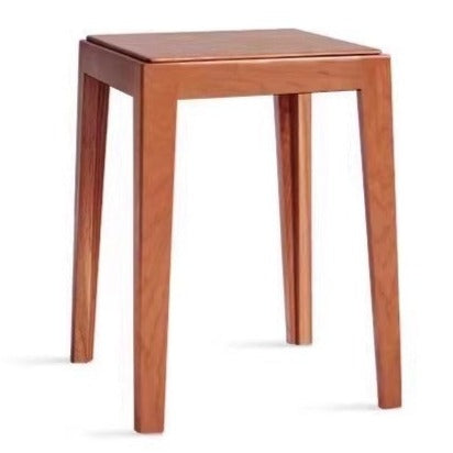 2pcs - Solid Wood Foldable Nordic Square  Stool: