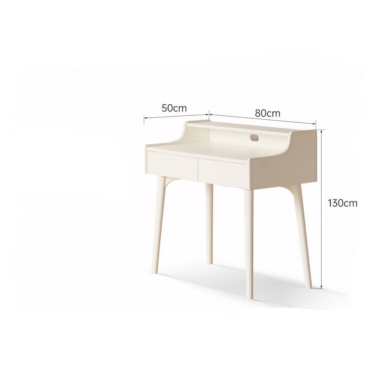 Poplar Solid Wood Dressing Table,computer desk Cream Style "