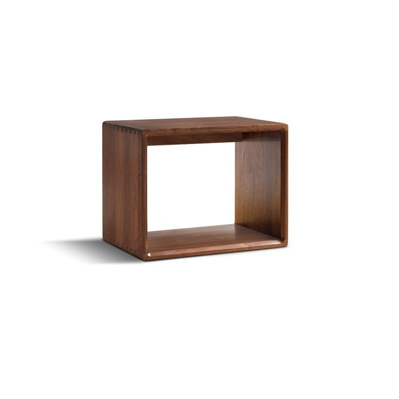 Ash, Black walnut, Oak solid wood small combination bookcase<