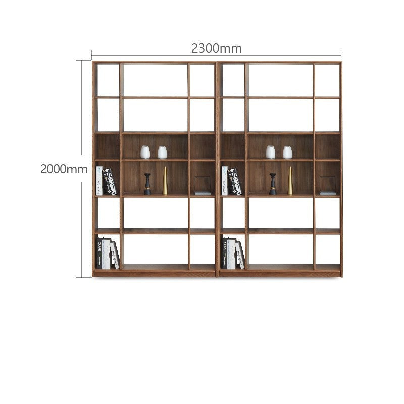 Ash solid wood Combination bookcase bookshelf<